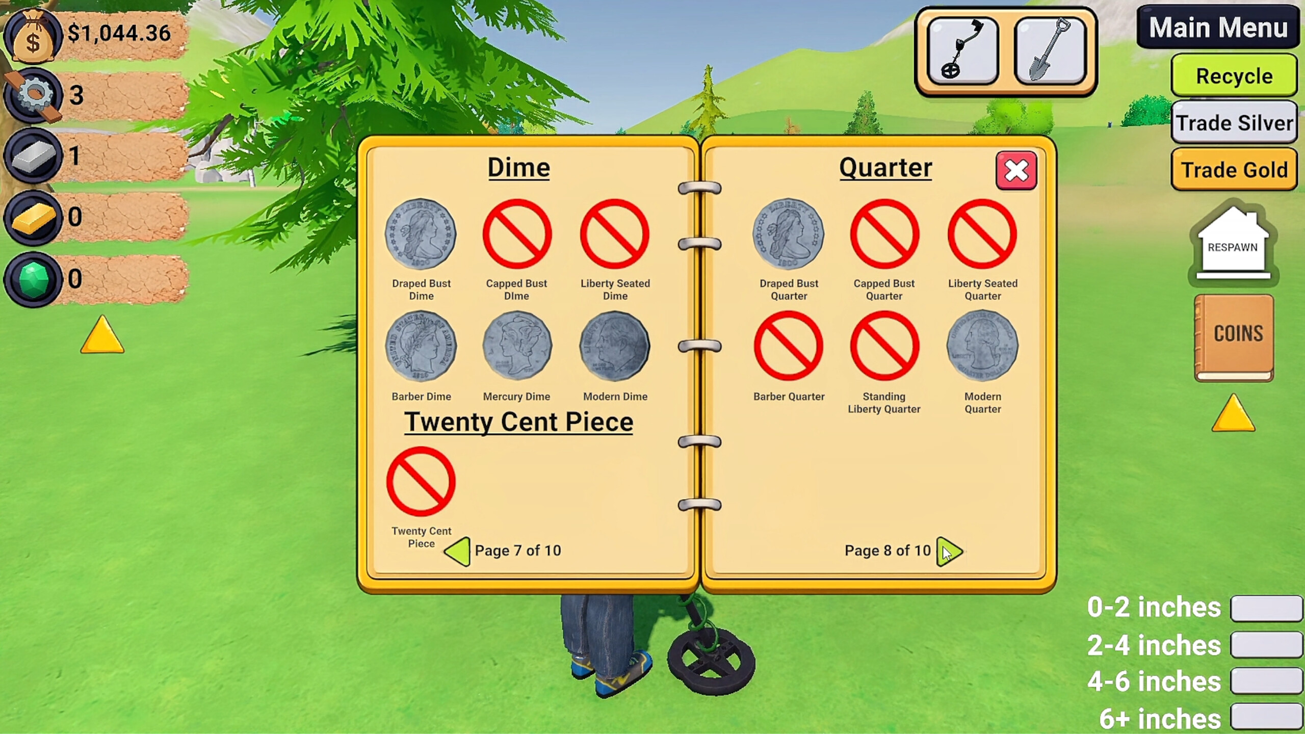Dirt Fishing: Metal Detecting Simulator screenshot 4
