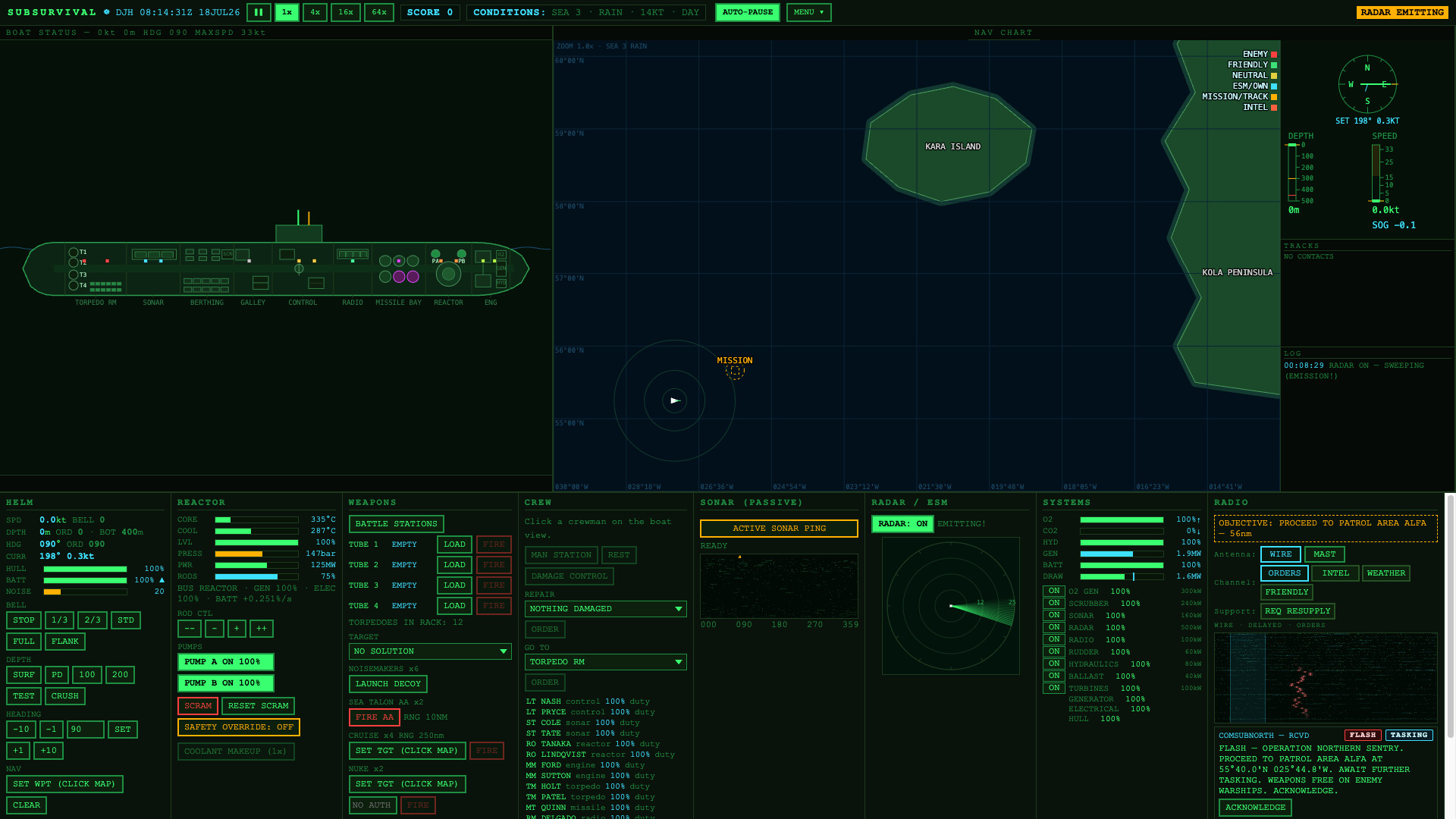 SubSurvival: SSN-13 "Grendel" trailer