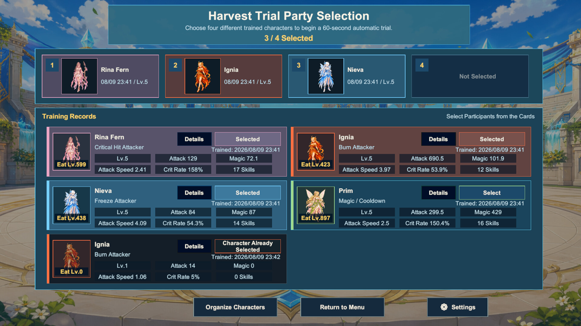 HARVEST ARCANA screenshot 3