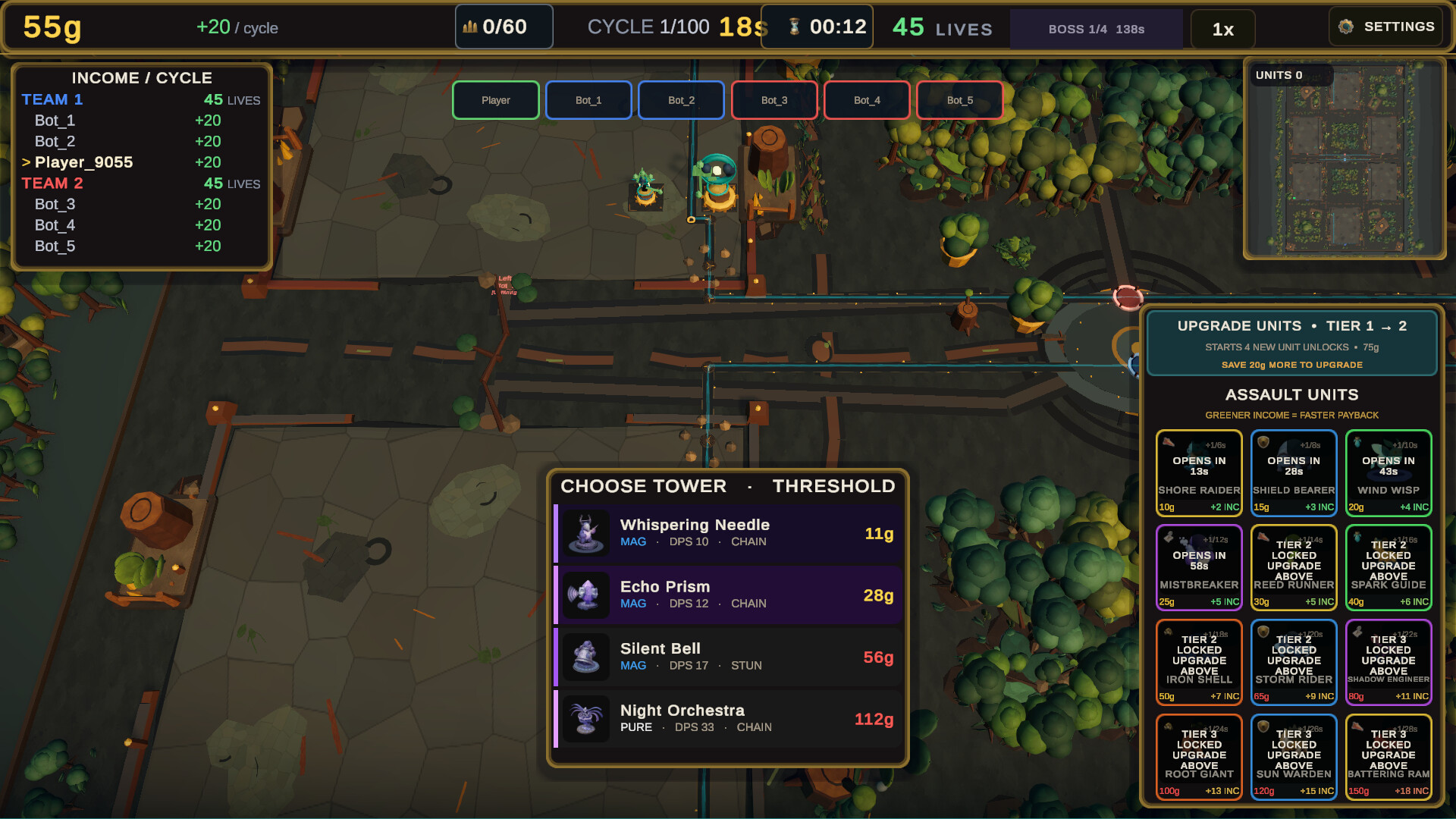 Rampartloom: PvP Tower Defense screenshot 2