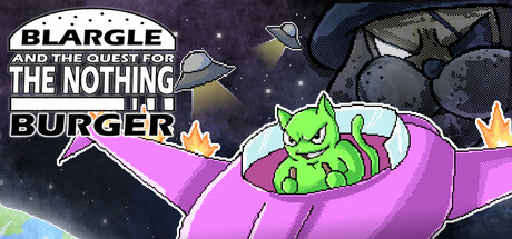 Cover art from Blargle and the Quest for the Nothing Burger