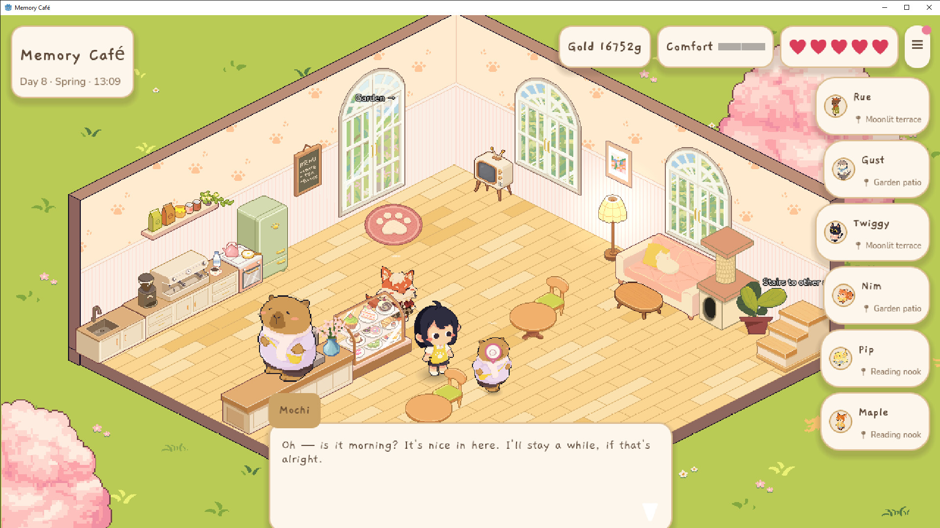 memory cafe trailer