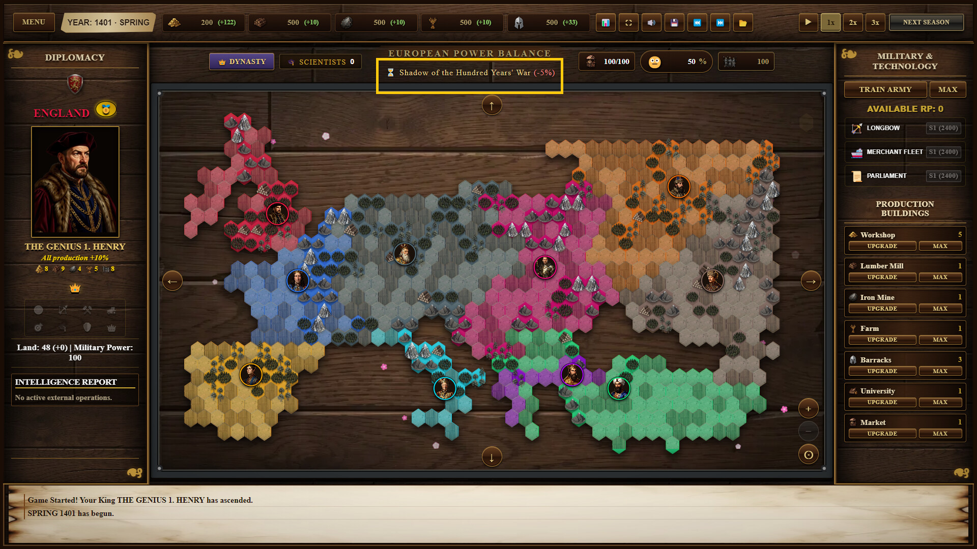 Crowns of Medieval Europe screenshot 2