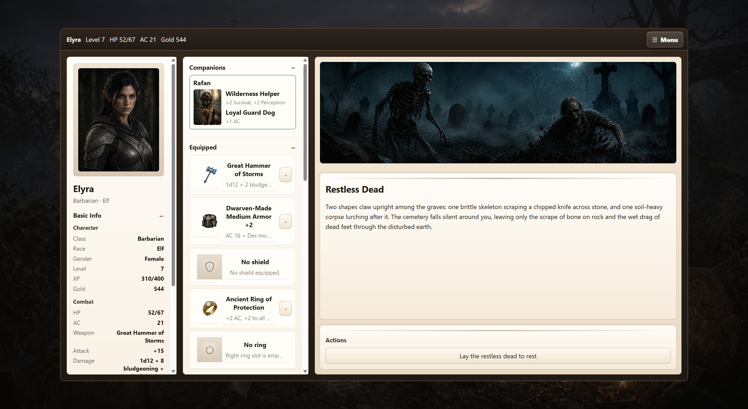 Curse of the Ancient Grimoire screenshot 2