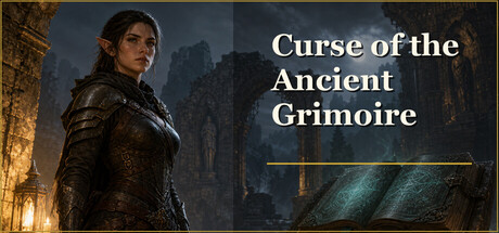 Cover art from Curse of the Ancient Grimoire
