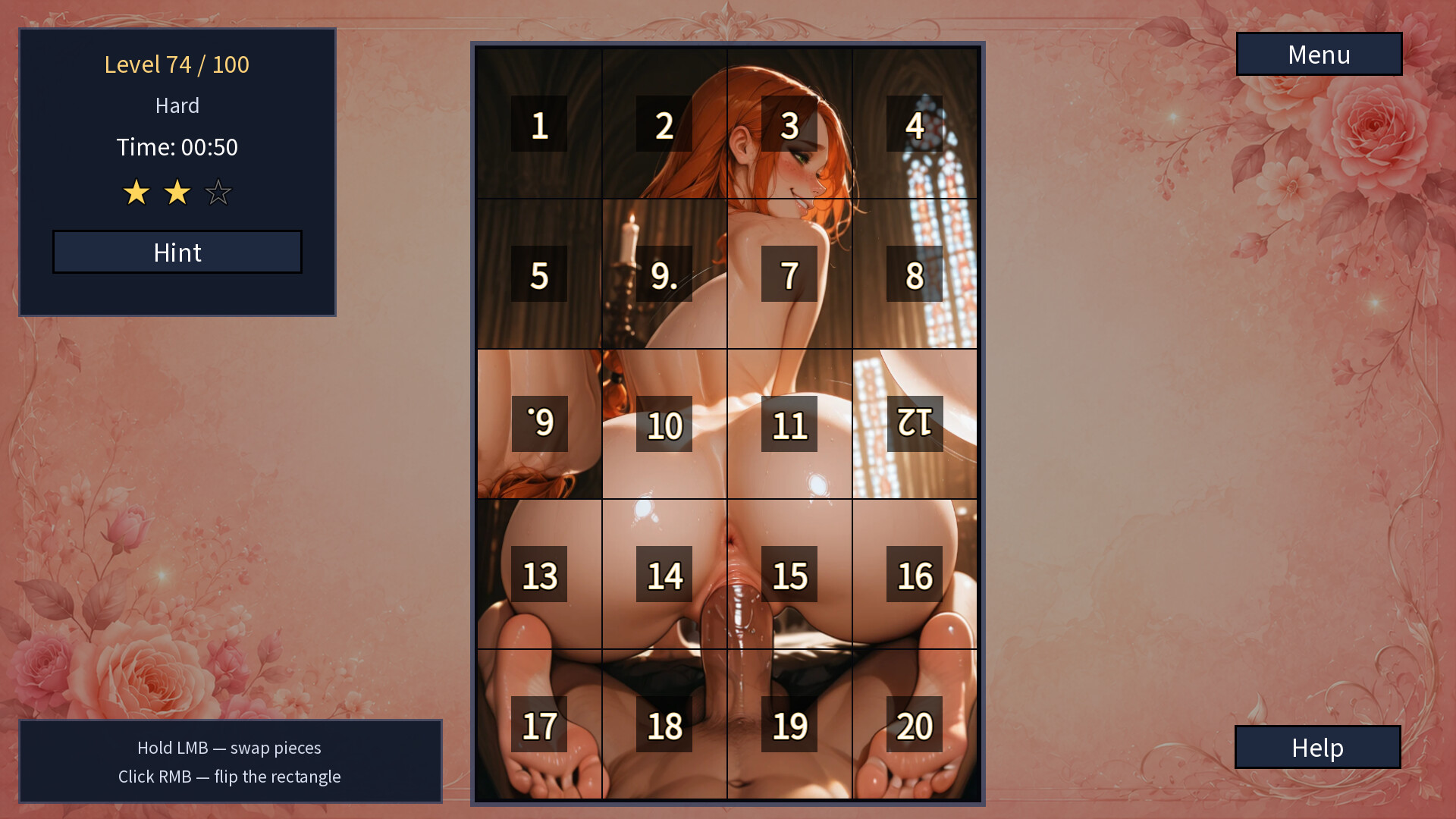My Nun Waifu: Hentai Puzzle screenshot 5