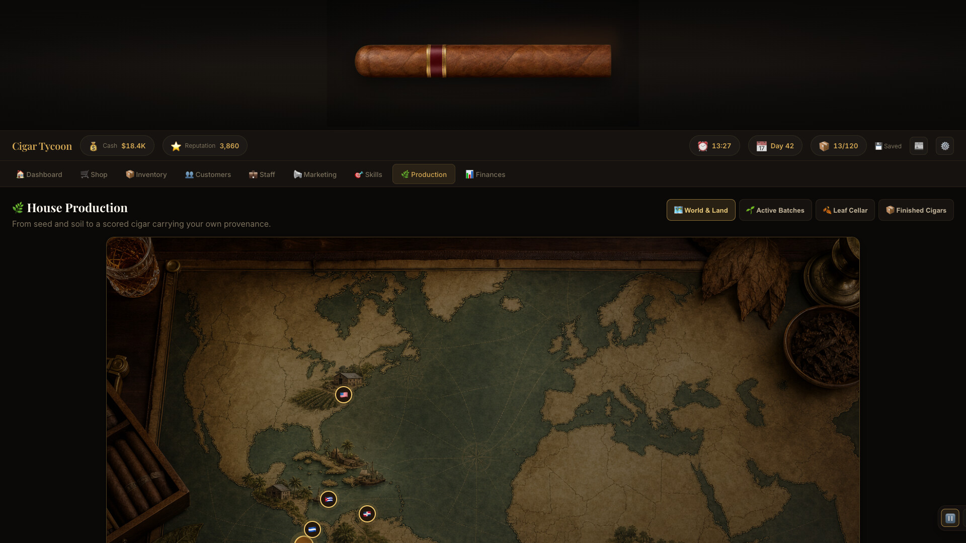 Cigar Tycoon screenshot 3
