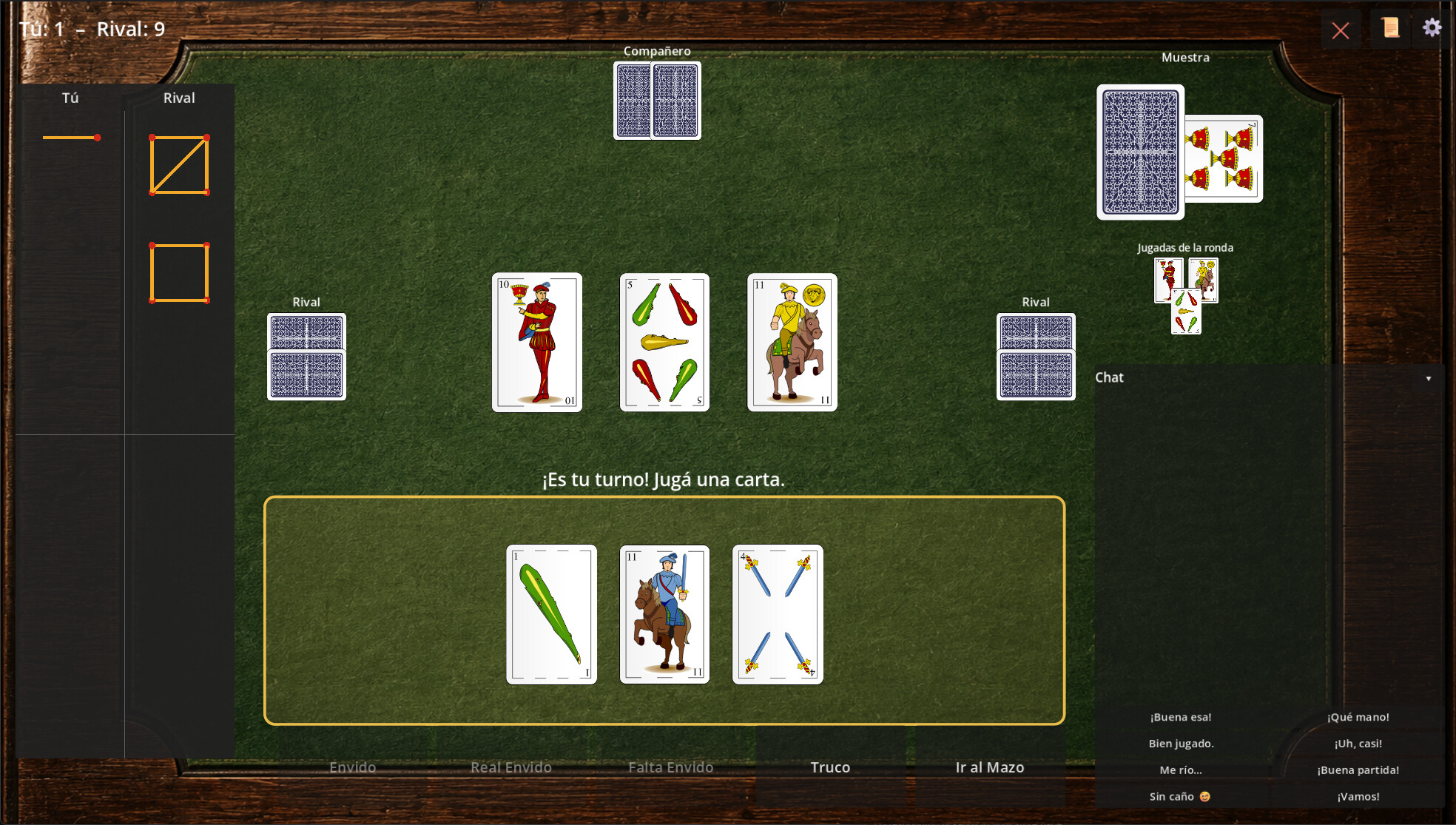 Truco Uruguayo screenshot 5