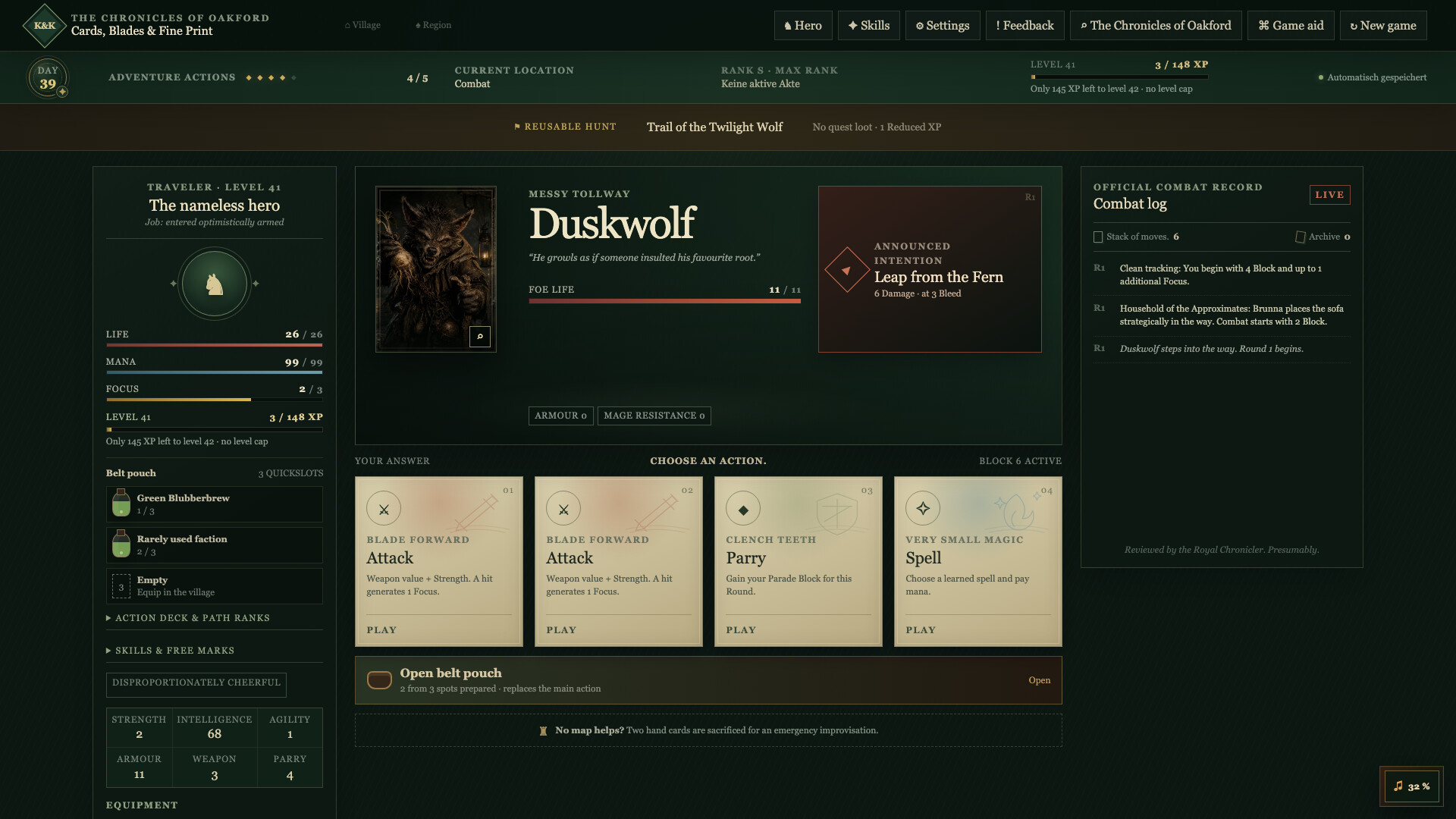 Cards, Blades & Fine Print screenshot 2
