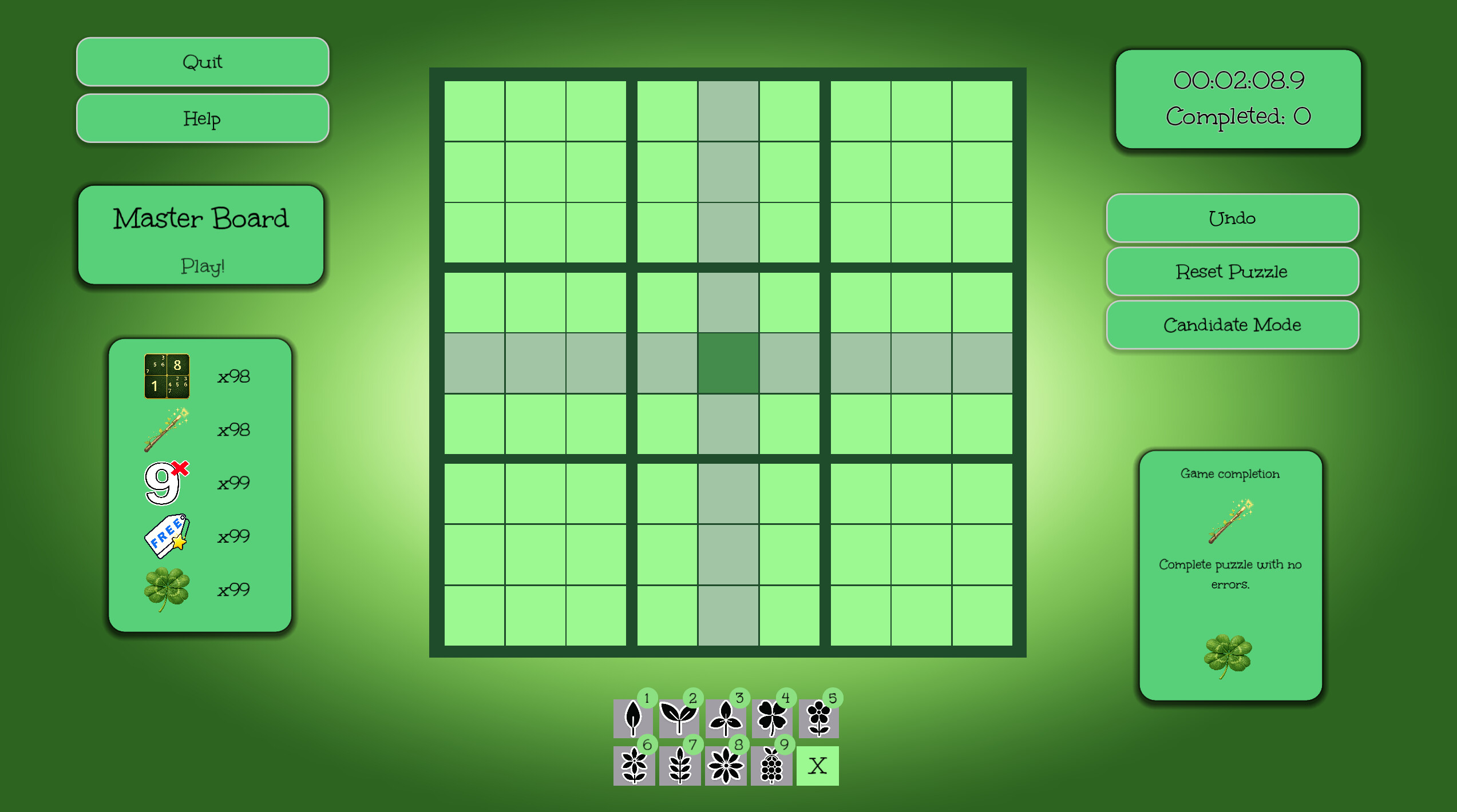 Sudoku Mania screenshot 3