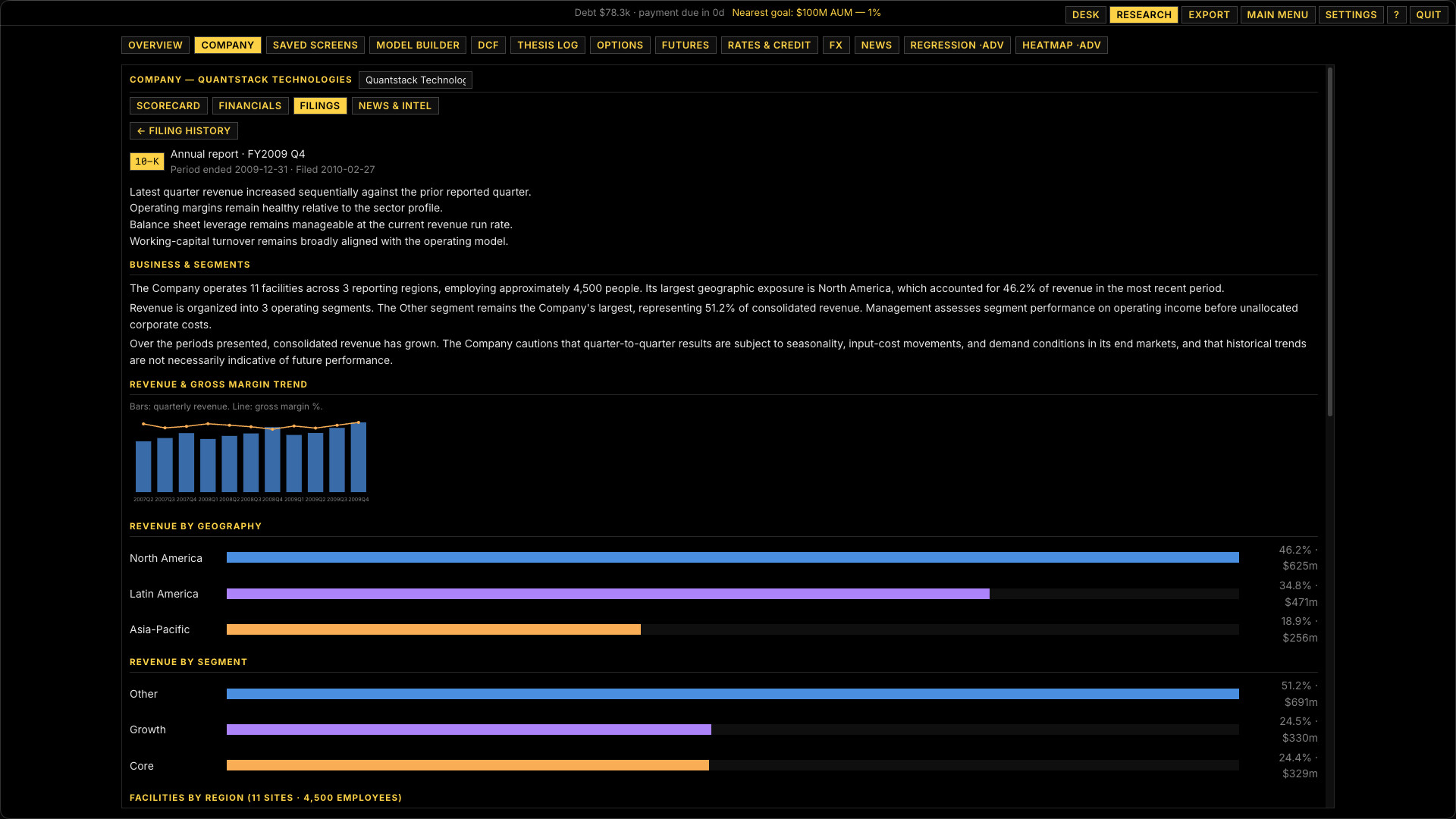 Volatility screenshot 2