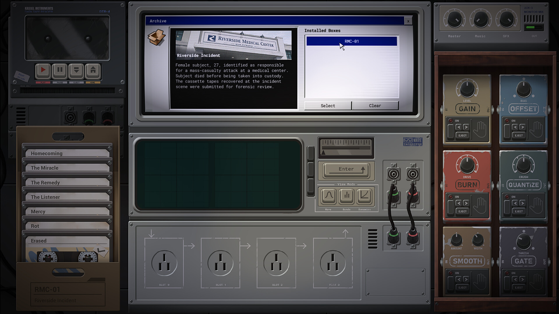 The Lacuna Tapes: Analog Signal Archive screenshot 2