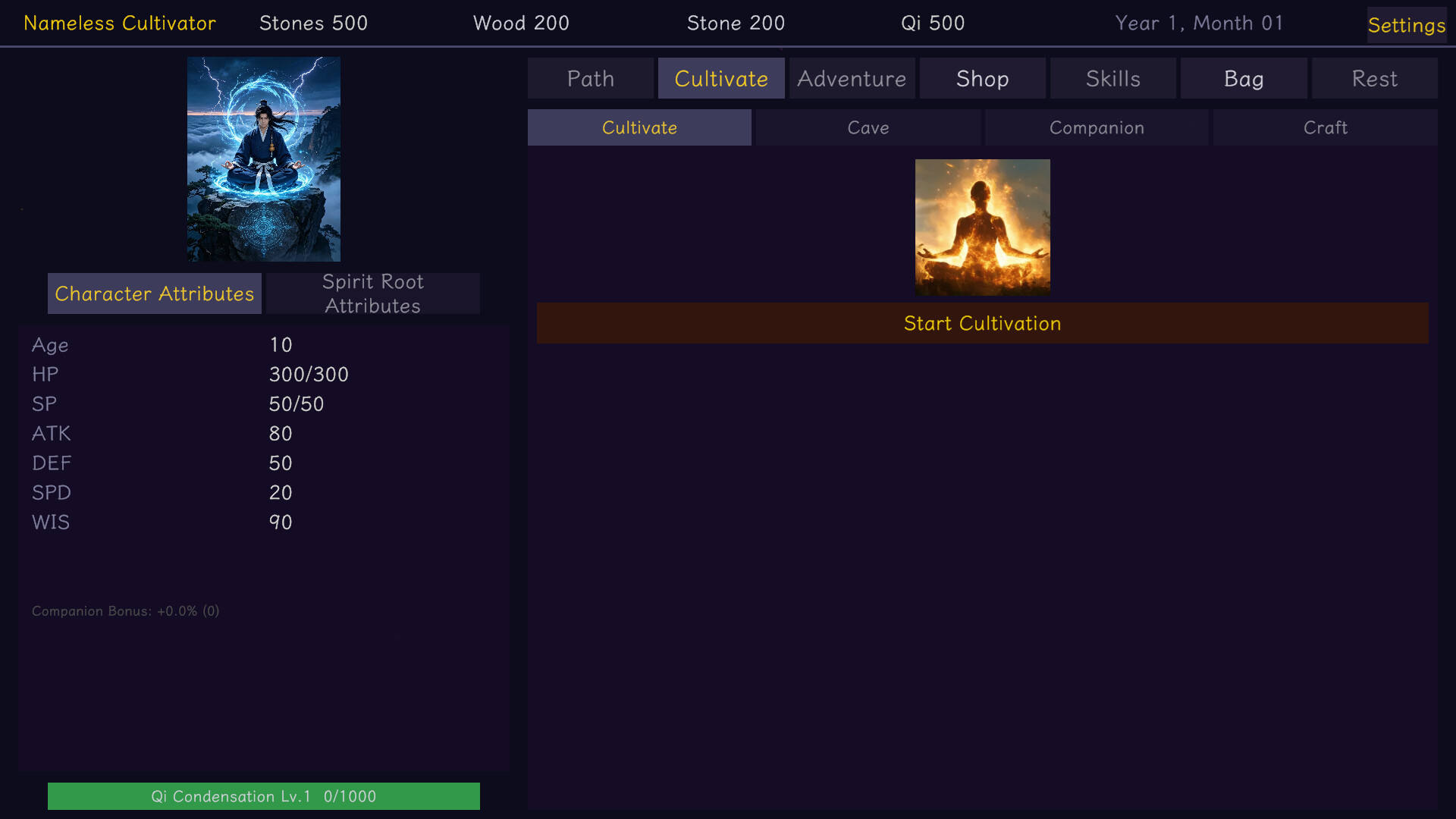 Tales of Immortal Cultivation screenshot 2