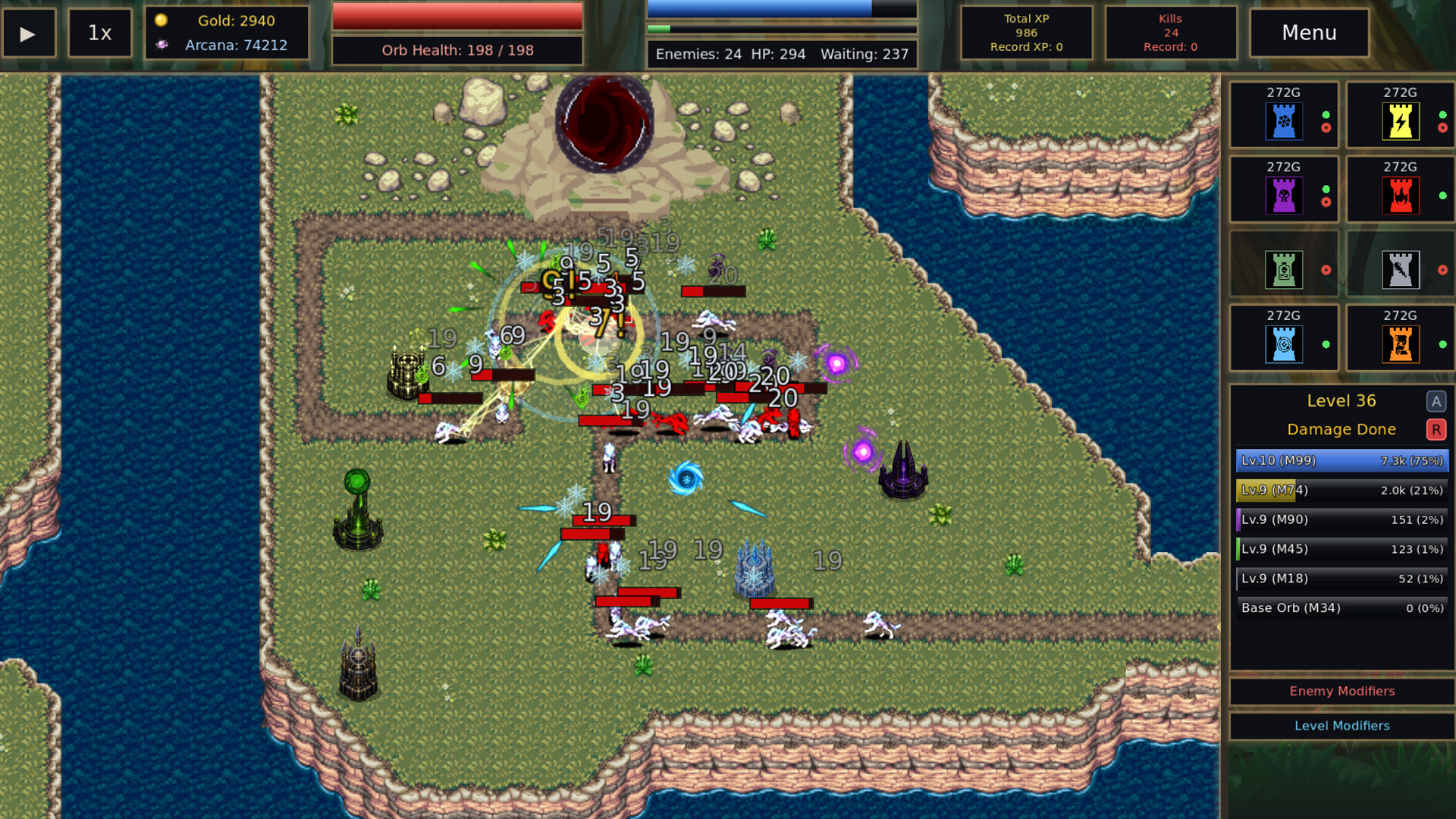 TowOrbs screenshot 2