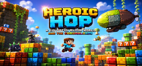 Cover art from Heroic Hop: The Colorful World of Blocks and the ChromaLords
