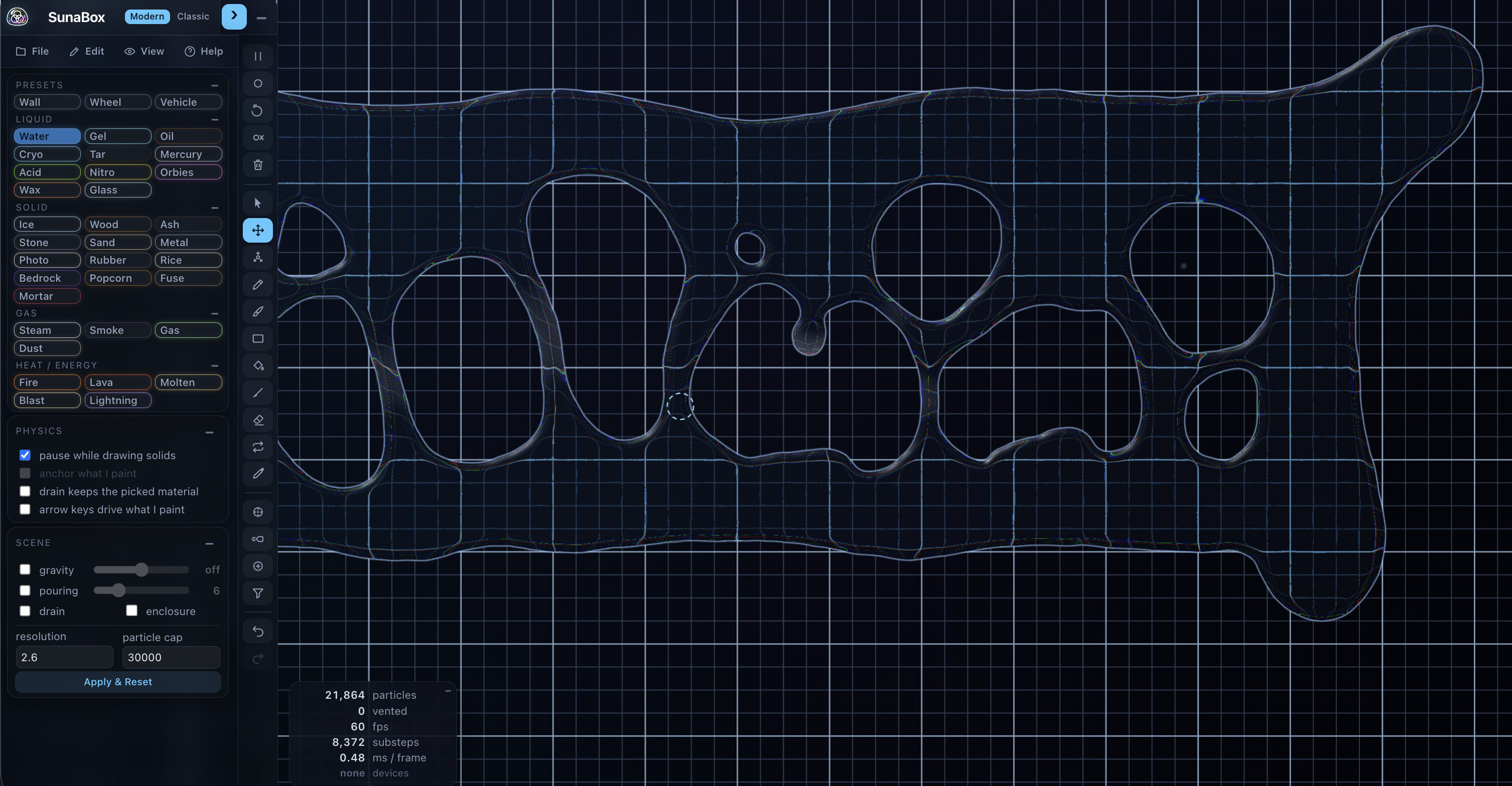 SunaBox - The Particle Sandbox That Remembers screenshot 4