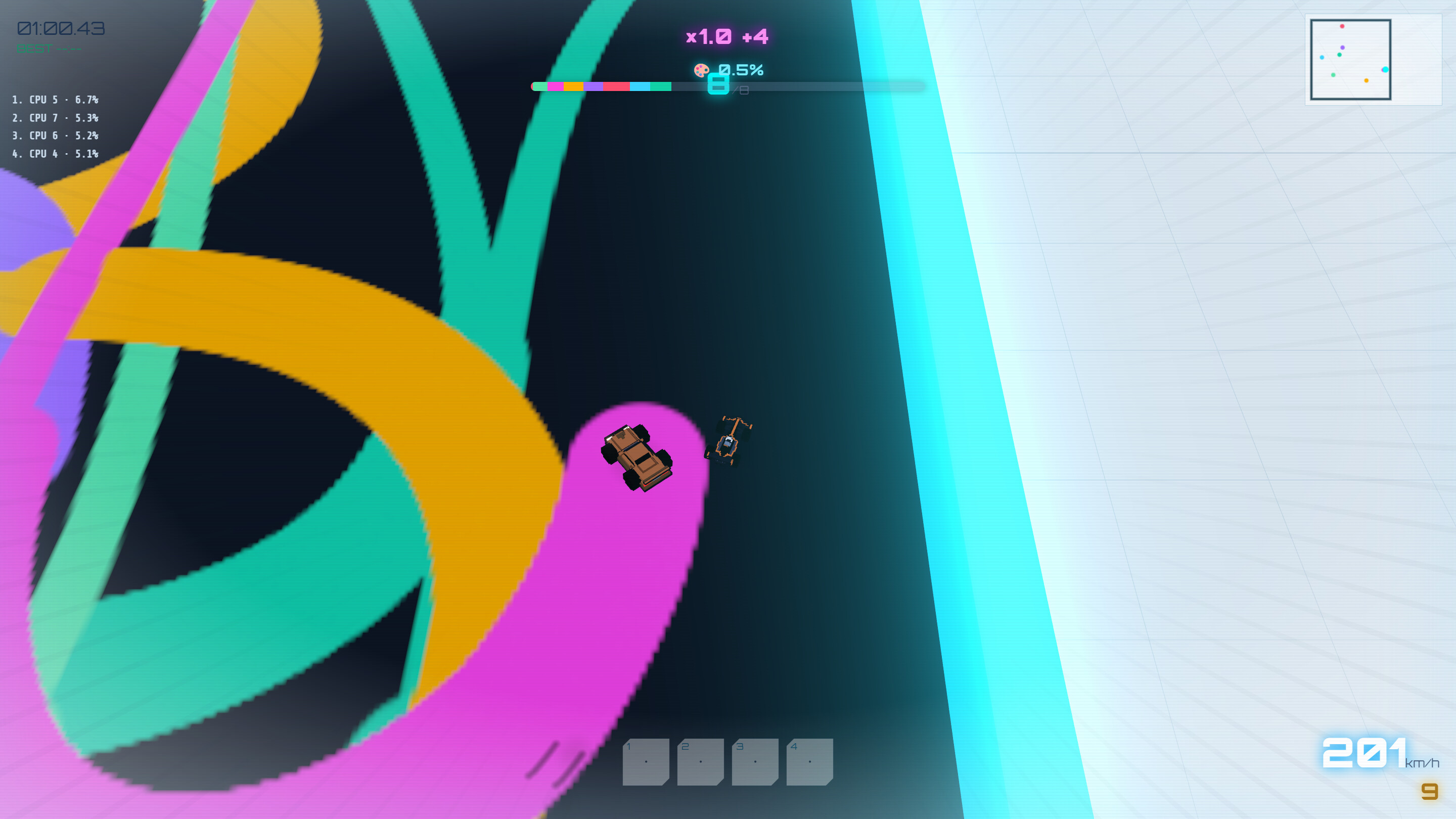 VOXEL DRIFT RACER screenshot 4