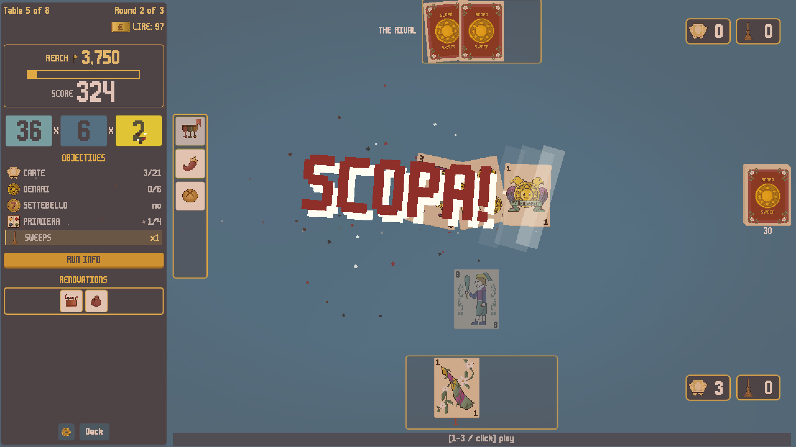 Scopa Sweep screenshot 2