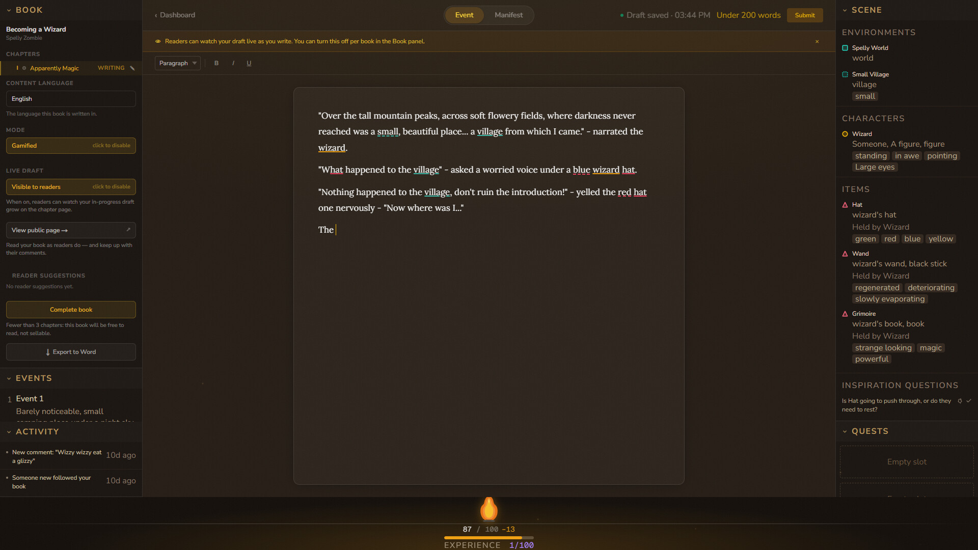 Spark of Tales screenshot 1