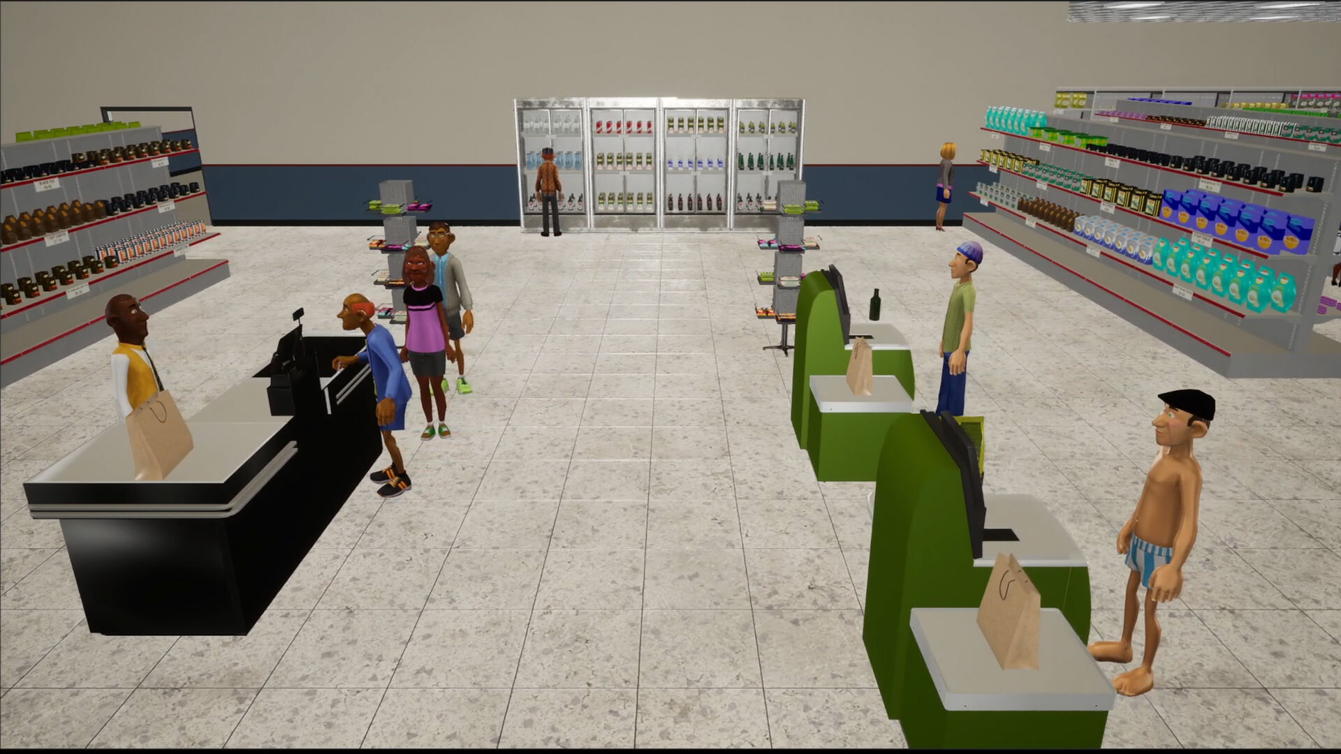 Rude Supermarket Simulator screenshot 3