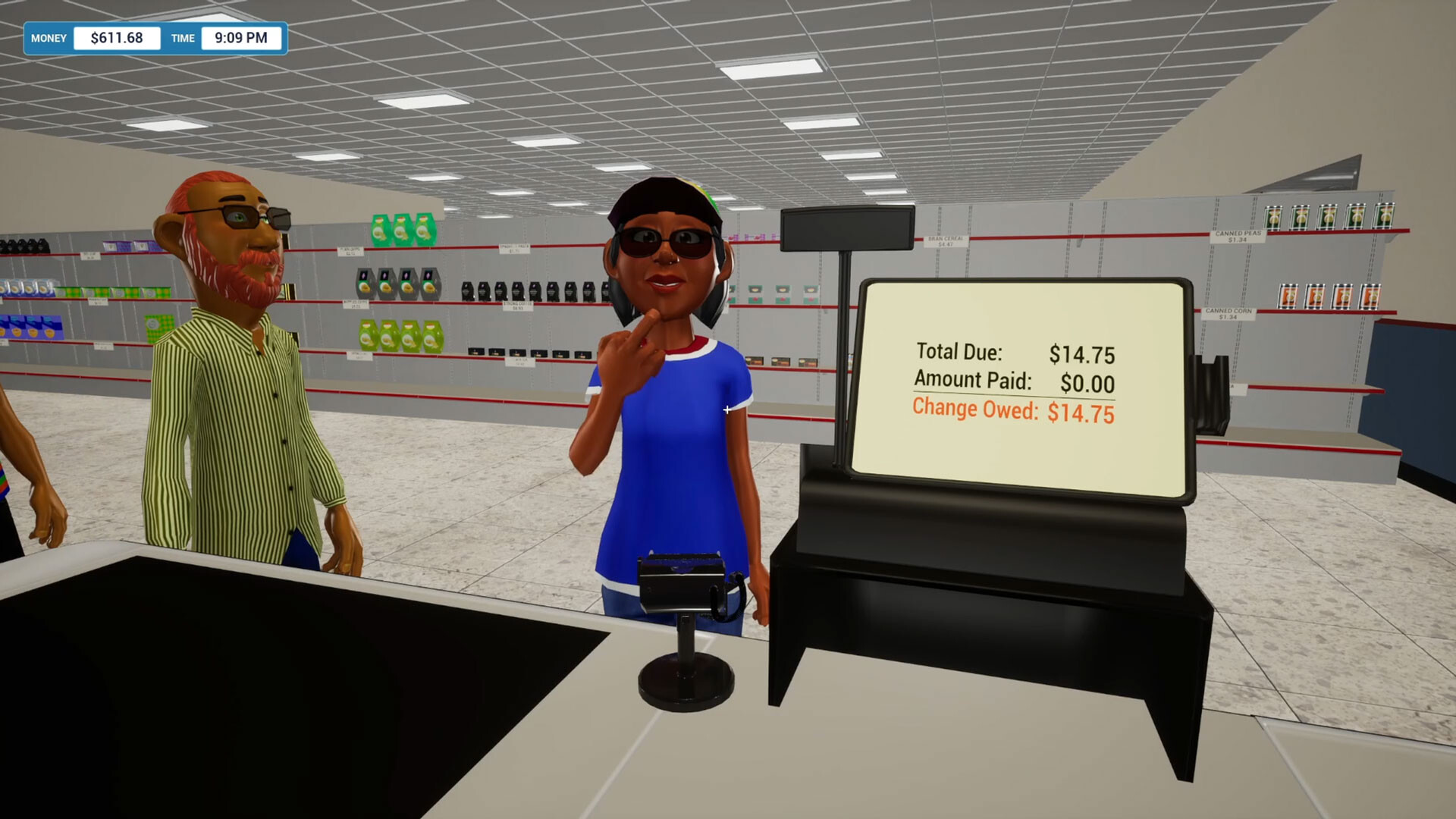 Rude Supermarket Simulator trailer