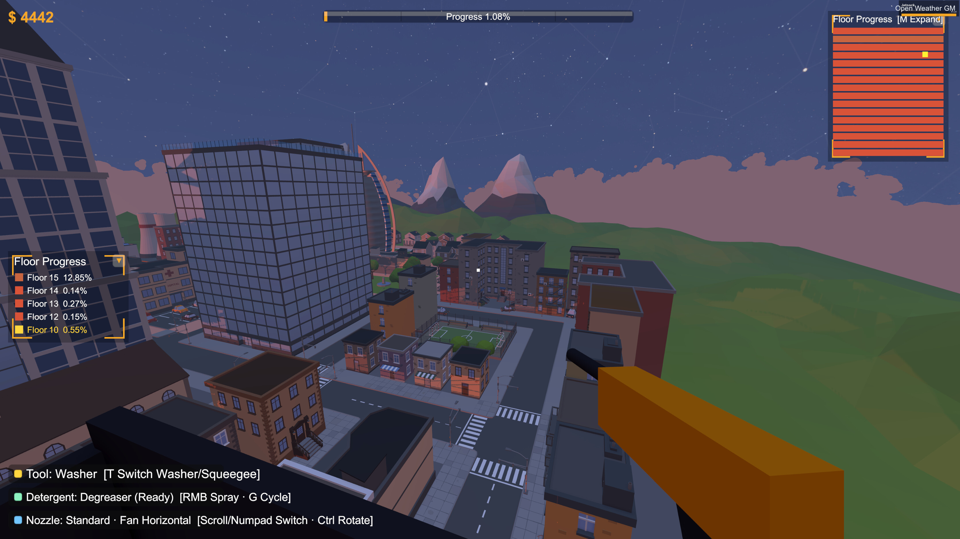 Highrise Cleaning Simulator screenshot 4