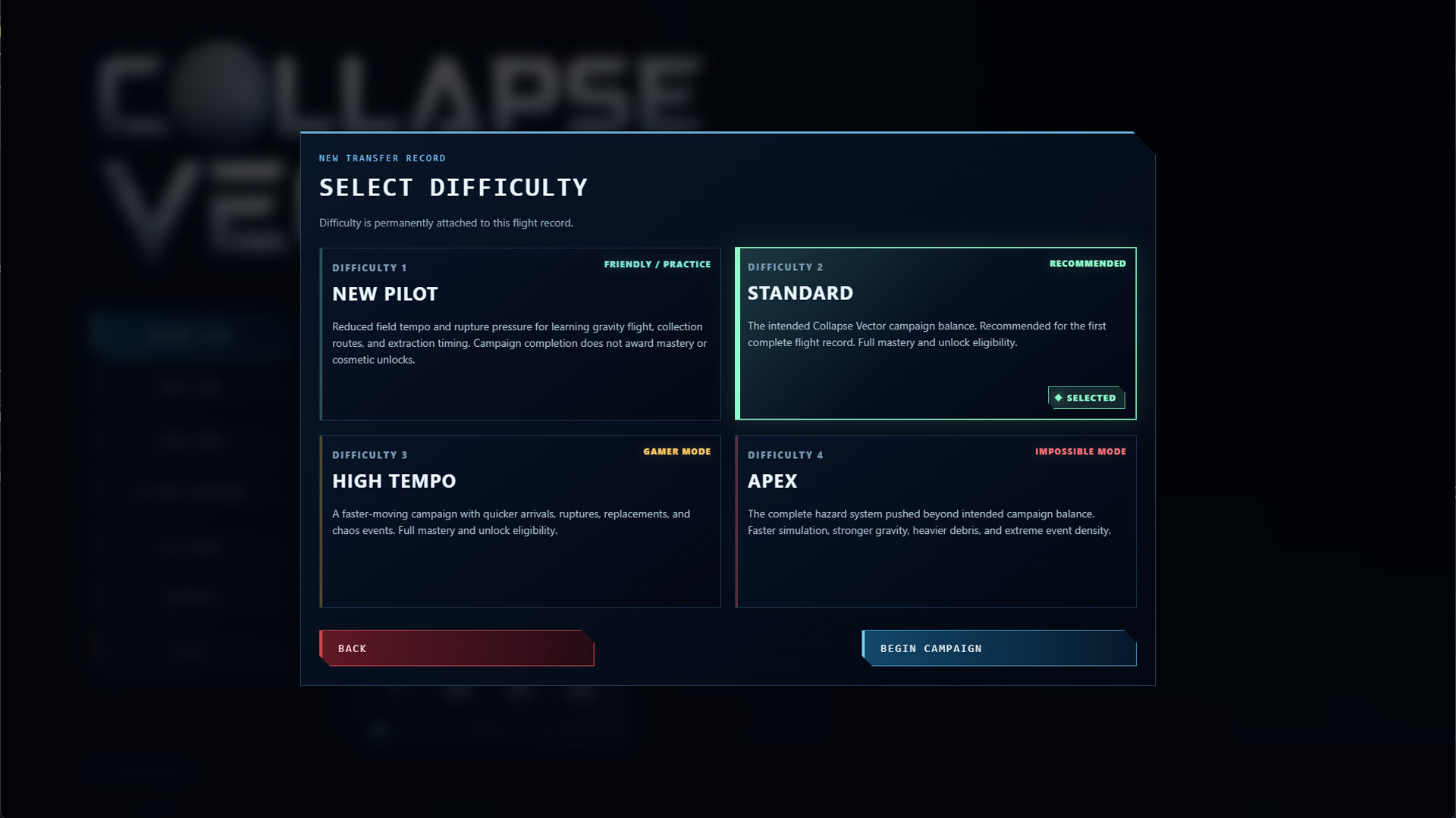 Collapse Vector screenshot 2