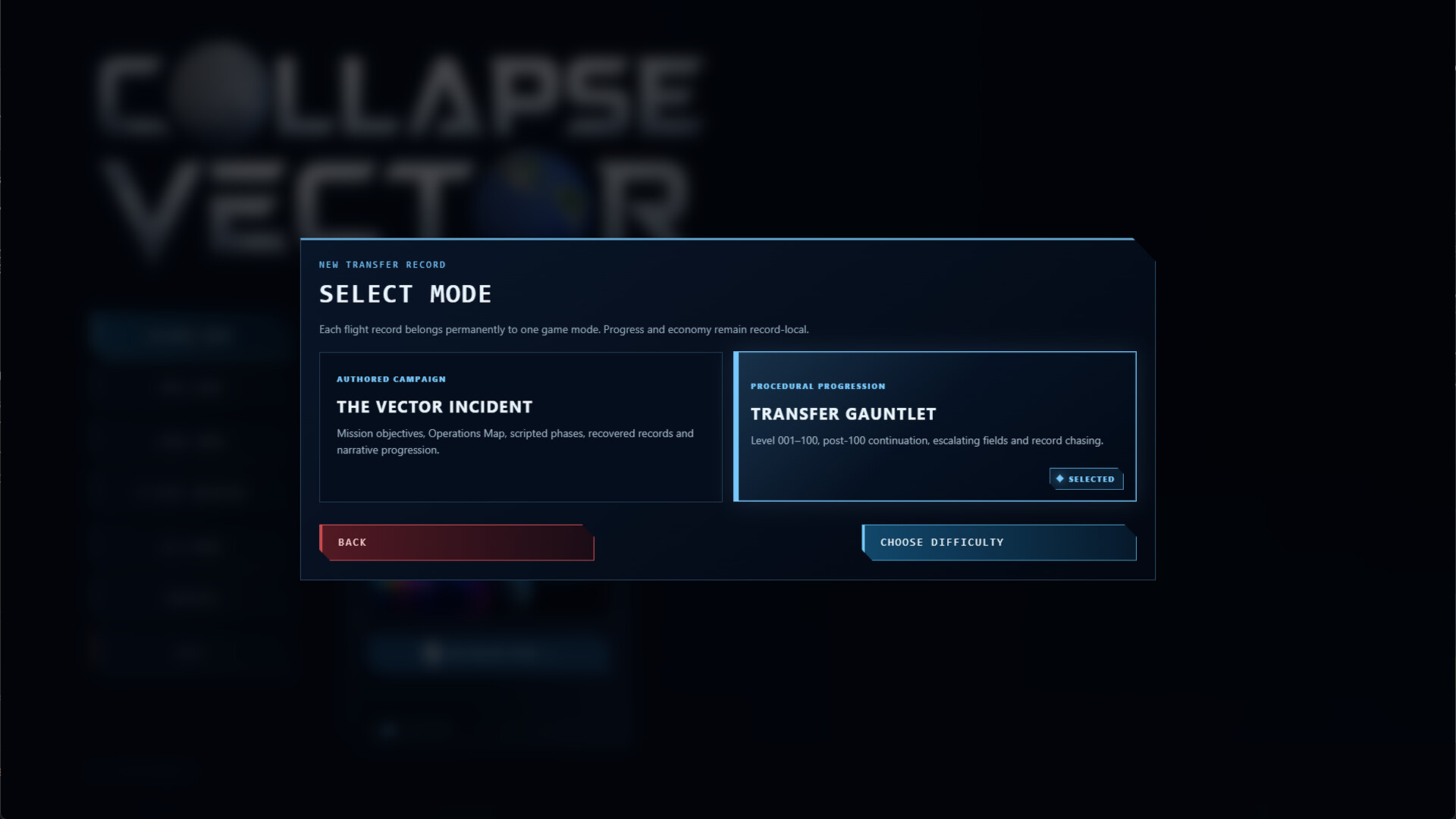 Collapse Vector trailer
