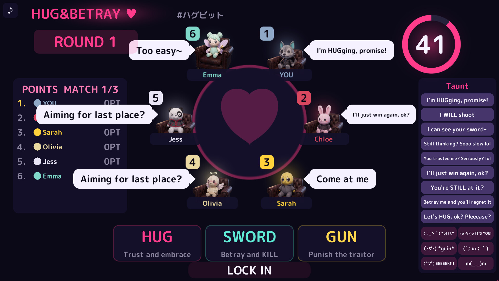 HUG＆BETRAY trailer