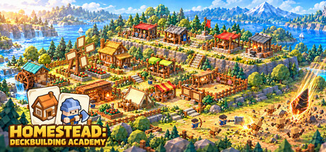 Cover art from Homestead: Deckbuilding Academy