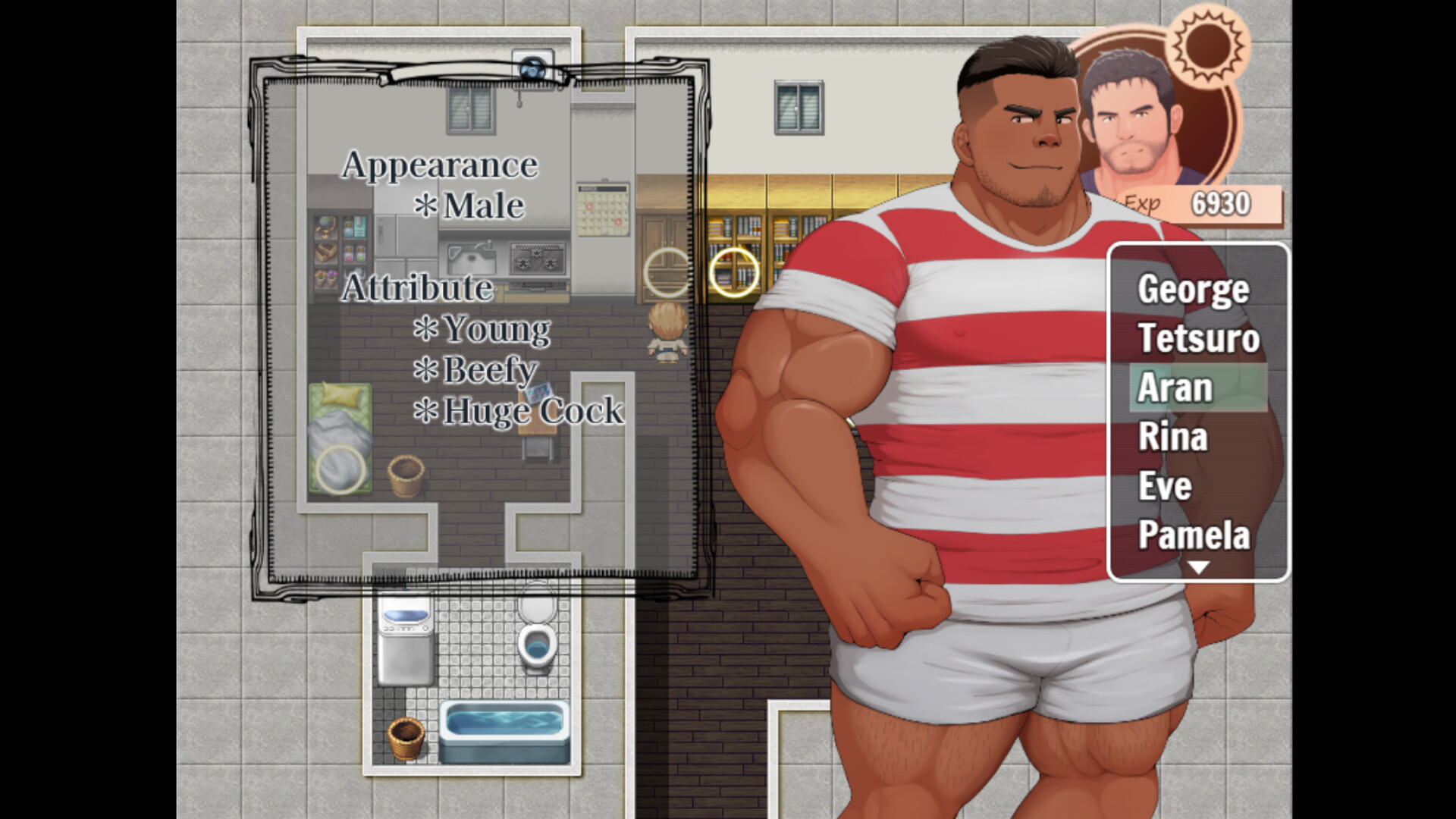The Transforming Detective - Gay Bara RPG Game trailer