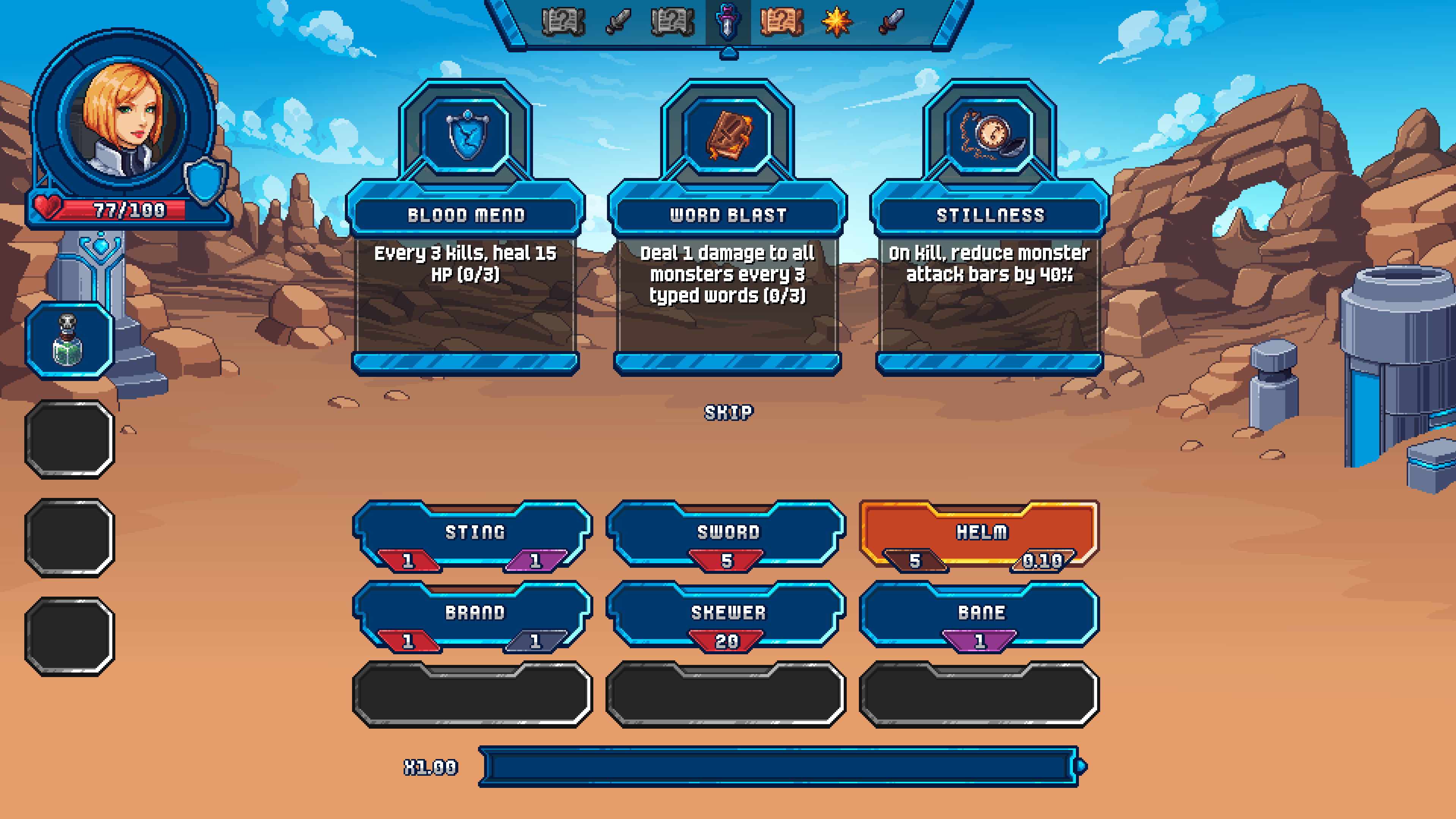 Another Typing Roguelike screenshot 4