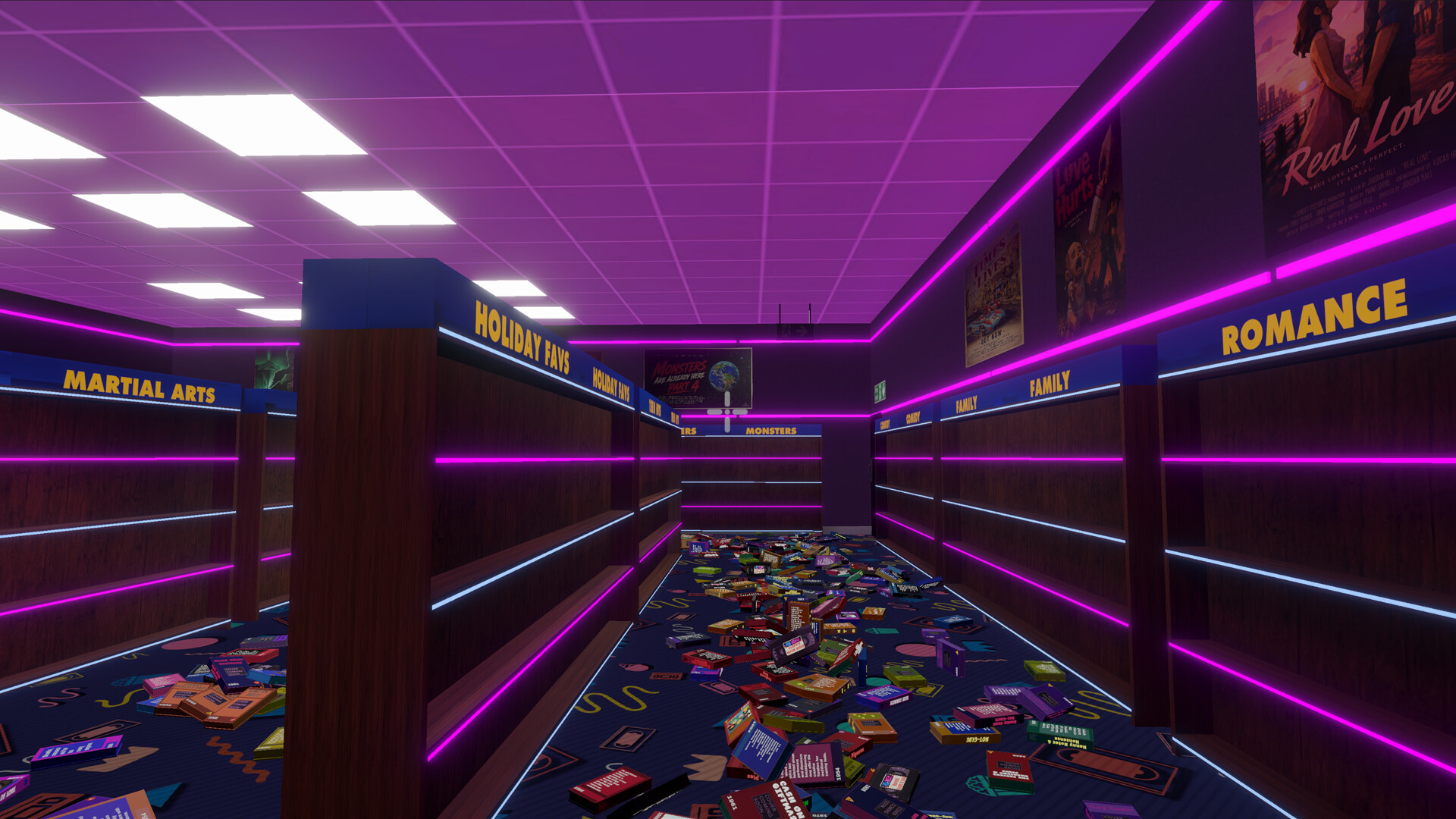 VHS Nights: The Tidy Up Shift screenshot 5