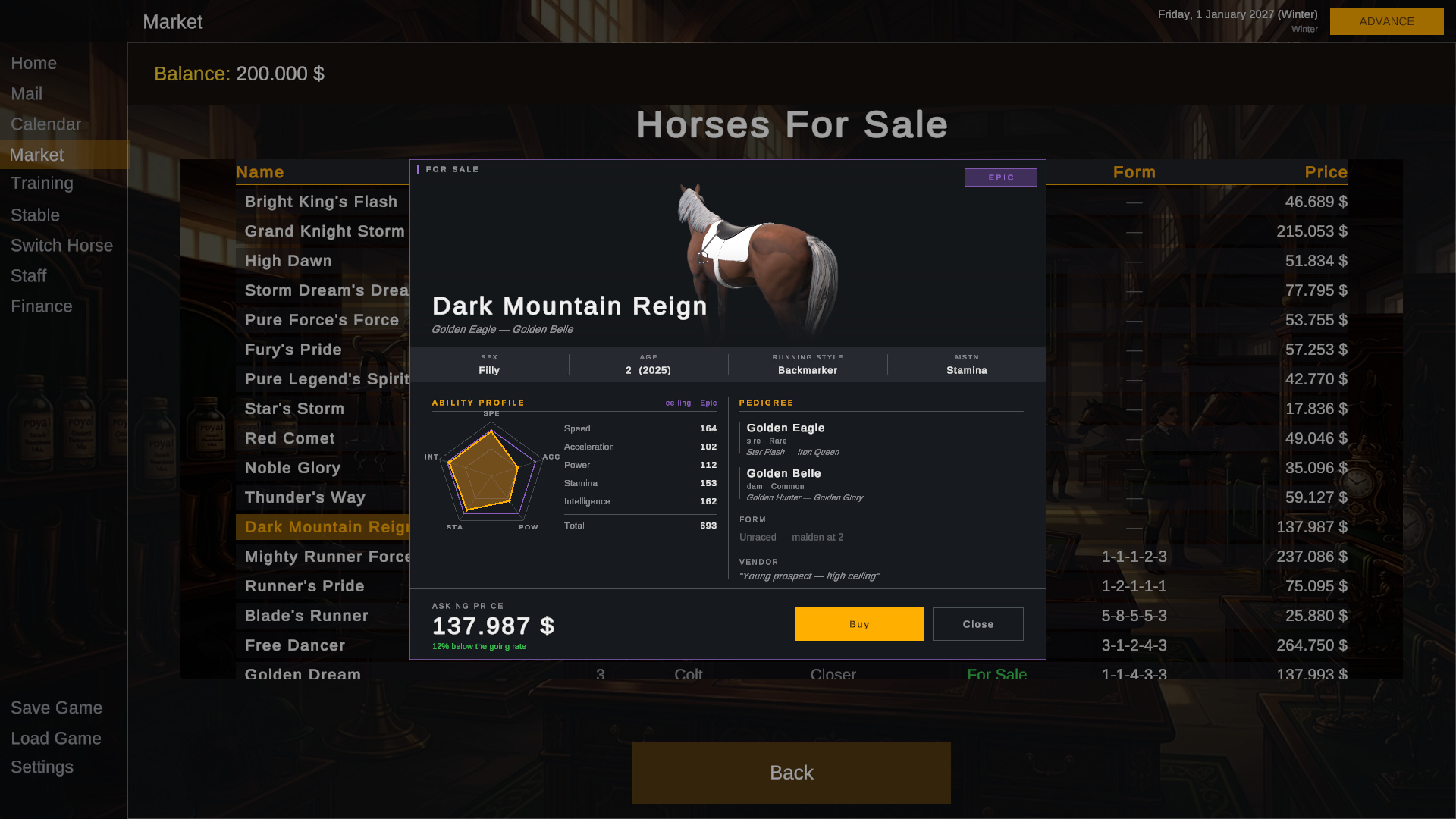 Derby Dynasty : Horse Racing RPG screenshot 2