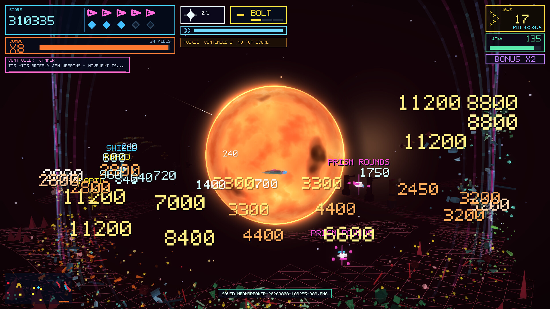 Neon Breaker: Endless Arcade screenshot 5