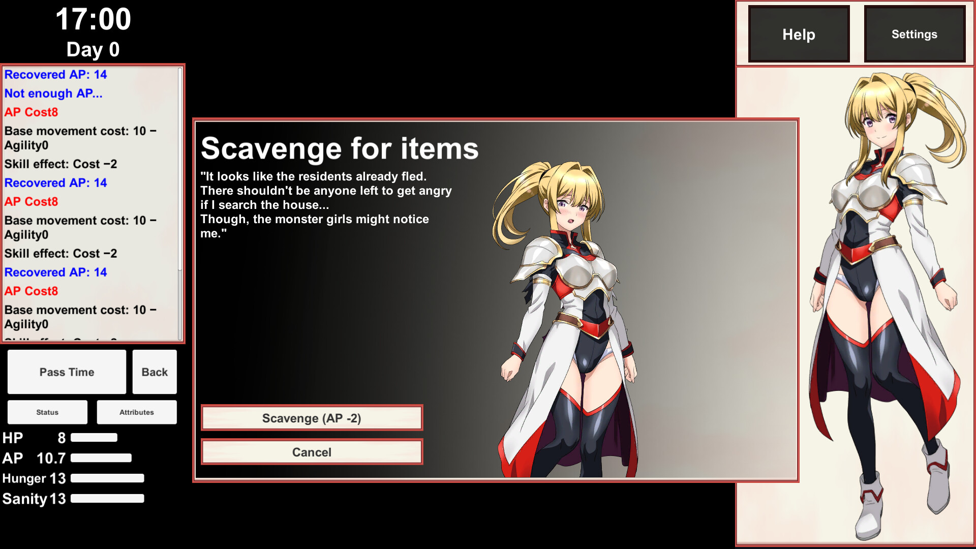Monster Girl Survivor! screenshot 4