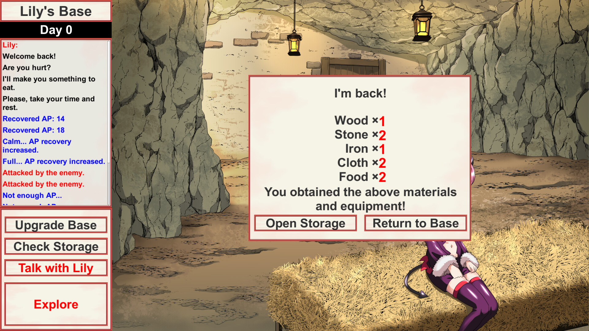 Monster Girl Survivor! screenshot 1