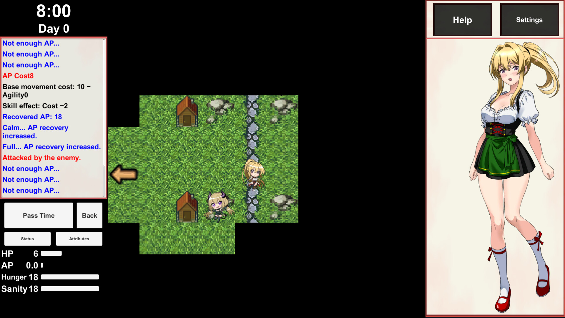 Monster Girl Survivor! screenshot 3
