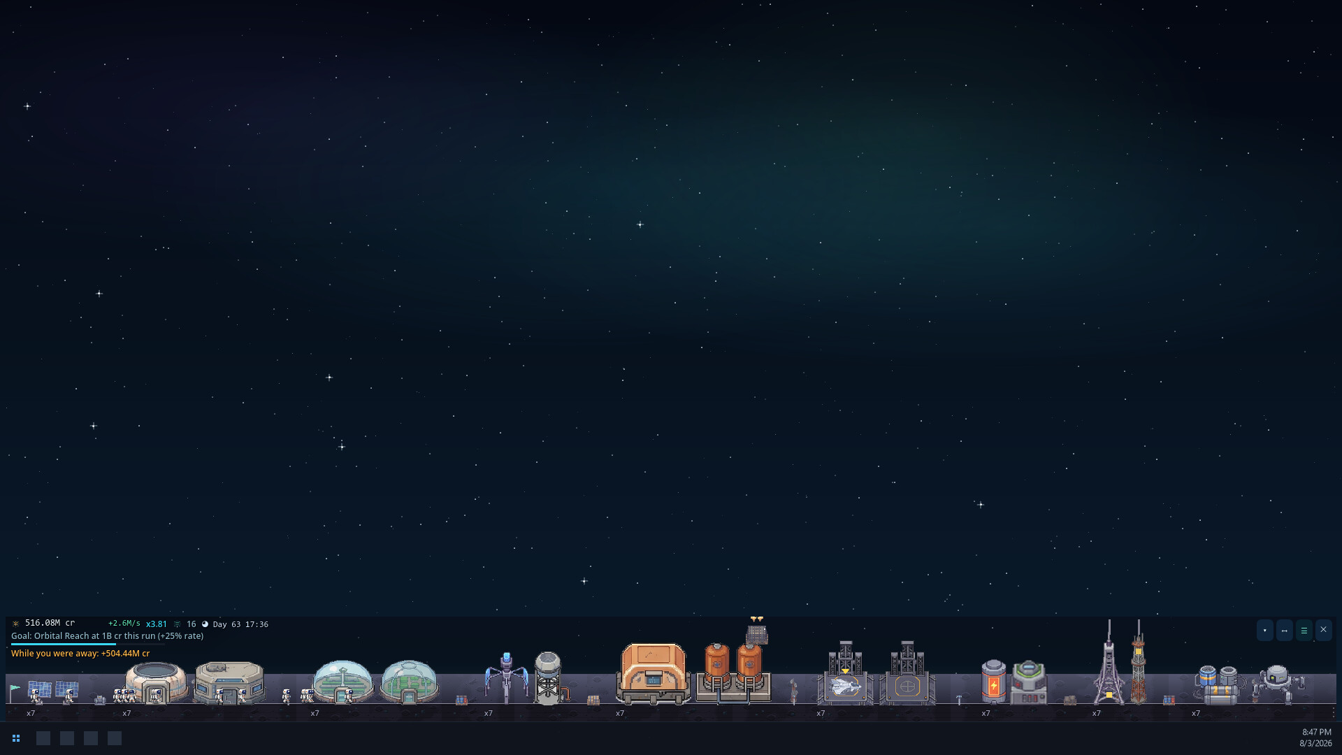 Taskbar Colony trailer
