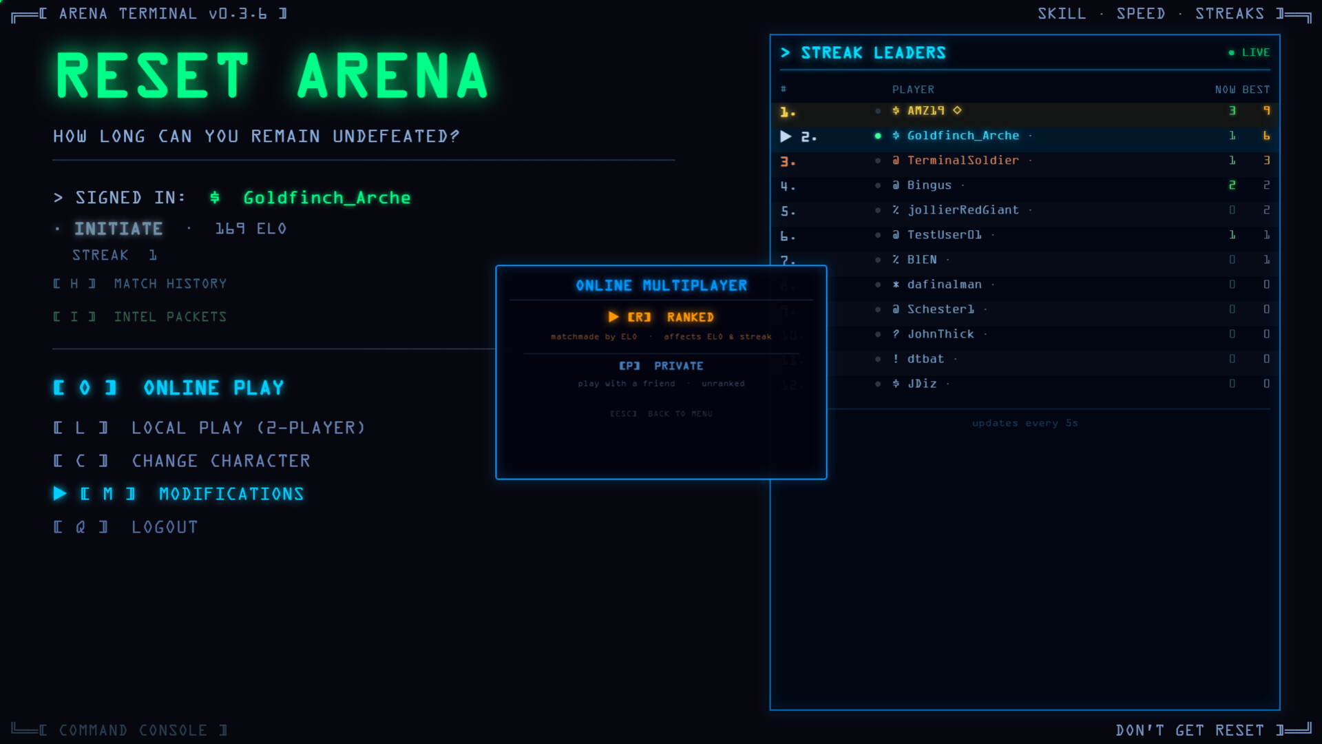 RESET ARENA screenshot 2