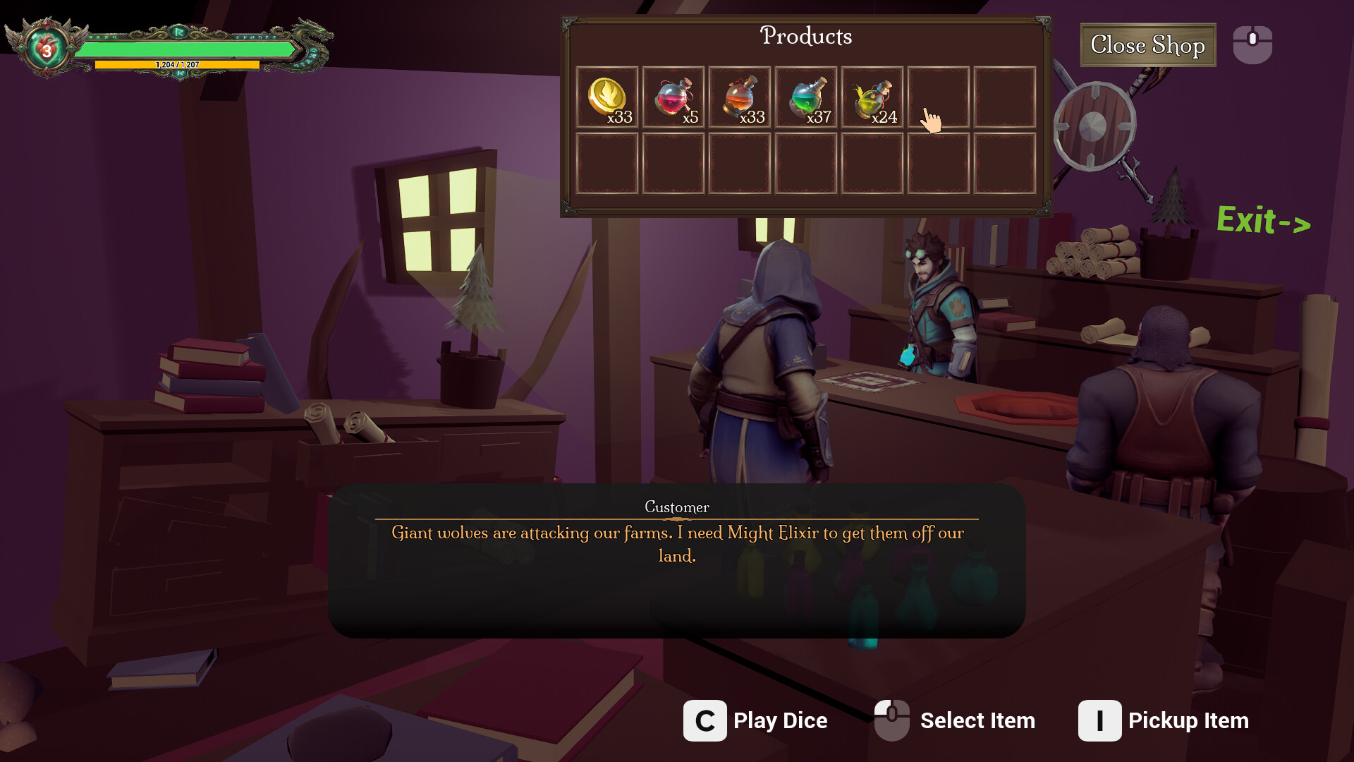 Gloomy Tavern Stories screenshot 5