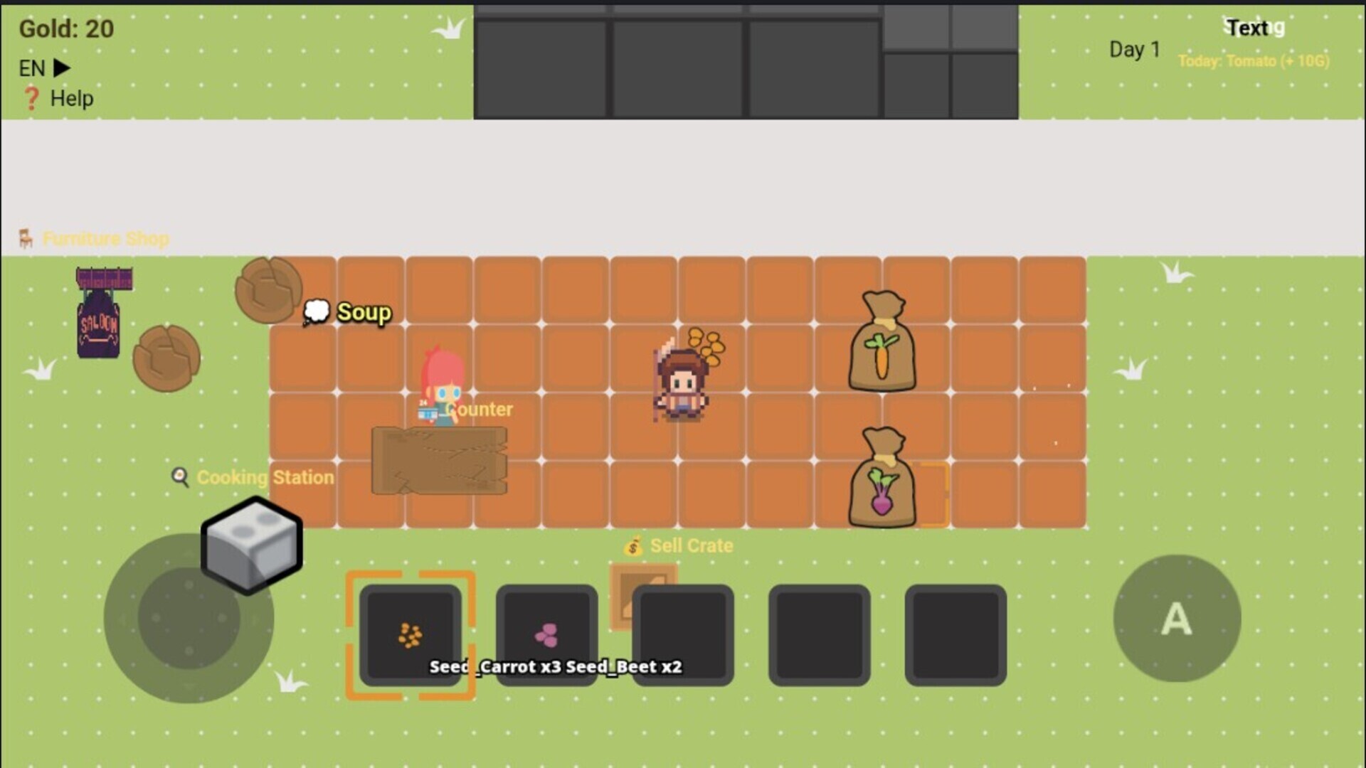 Tiny Garden Café trailer