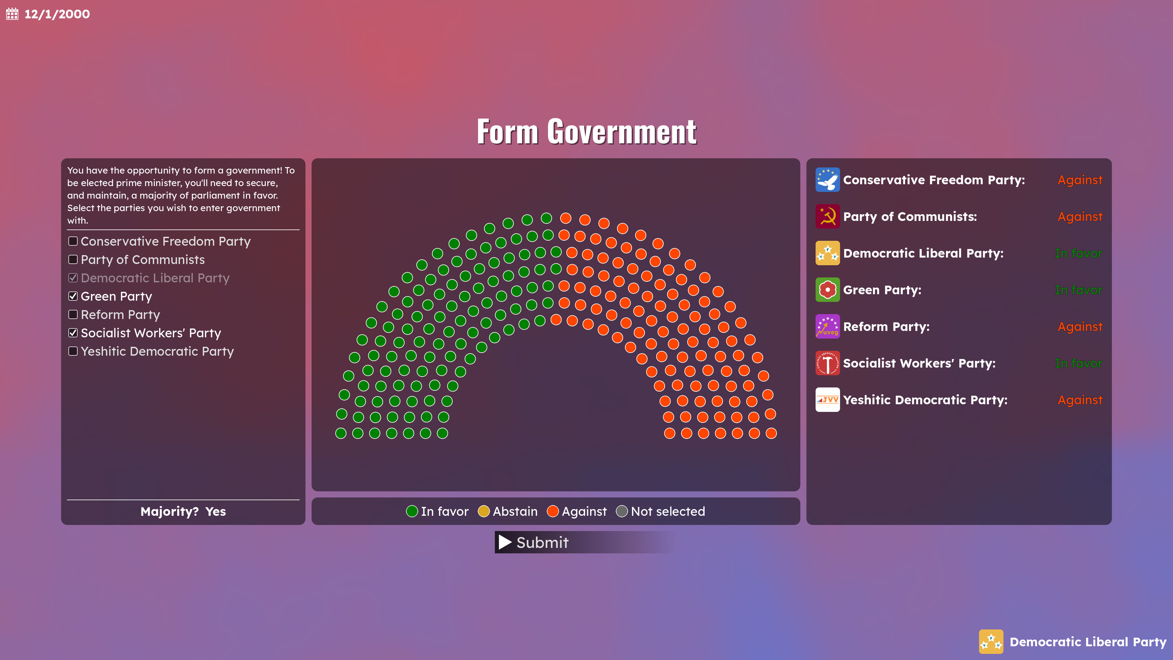Democracy Simulator screenshot 4