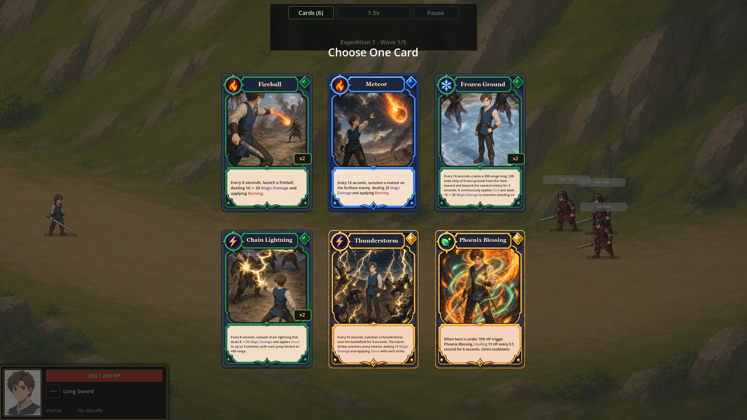 Draftfall screenshot 2