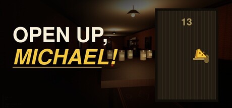 Cover art from OPEN UP, MICHAEL!