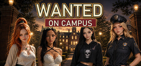 Cover art from WANTED ON CAMPUS
