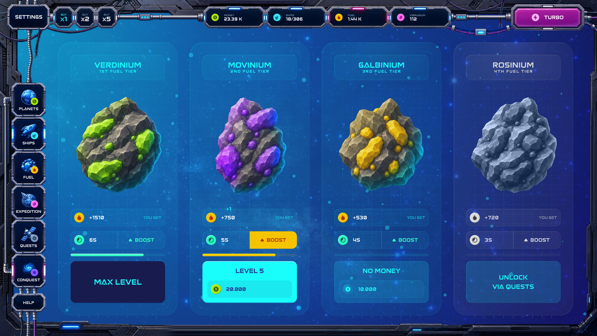 Galaxy Exodus screenshot 3