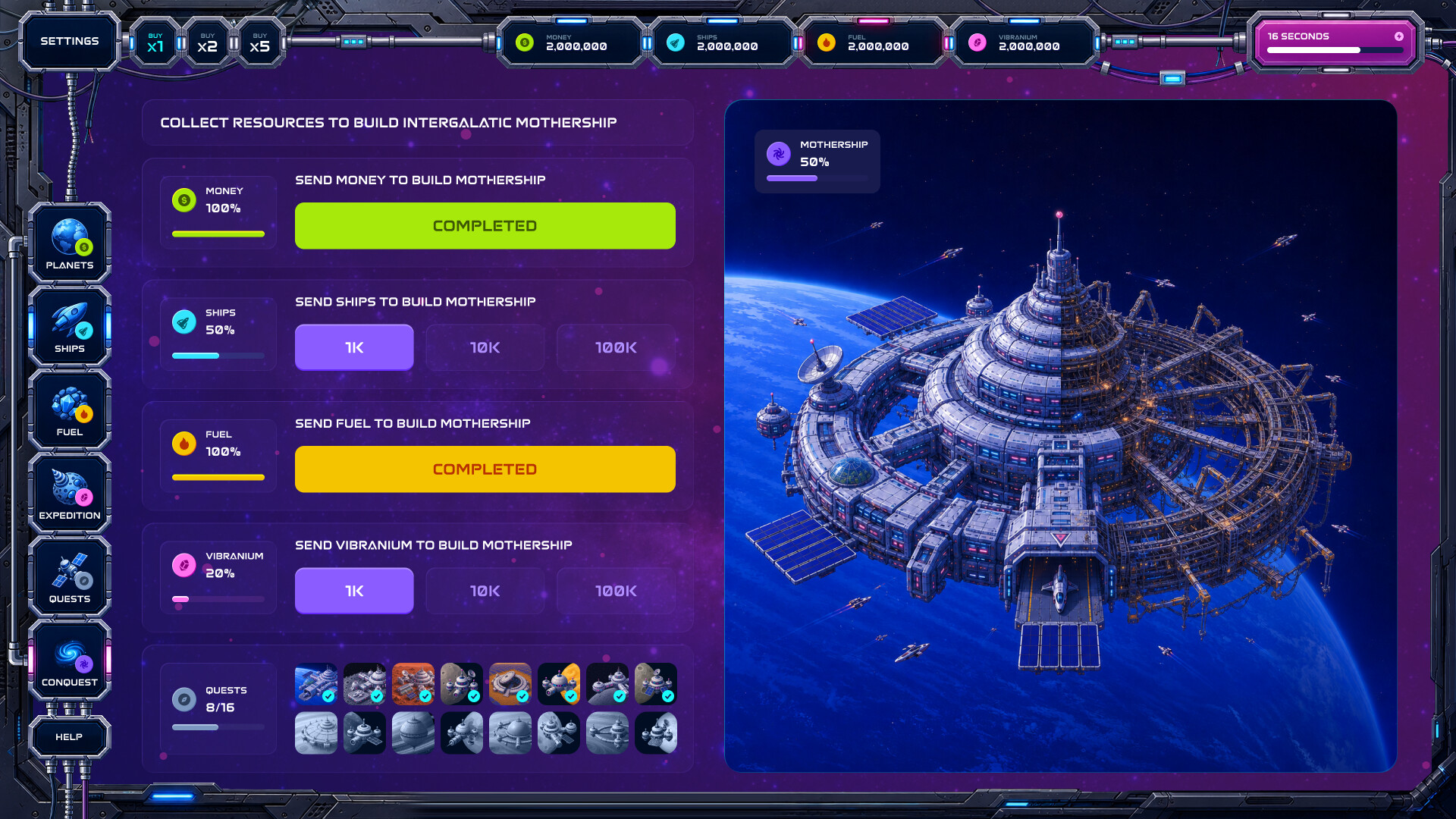Galaxy Exodus screenshot 5