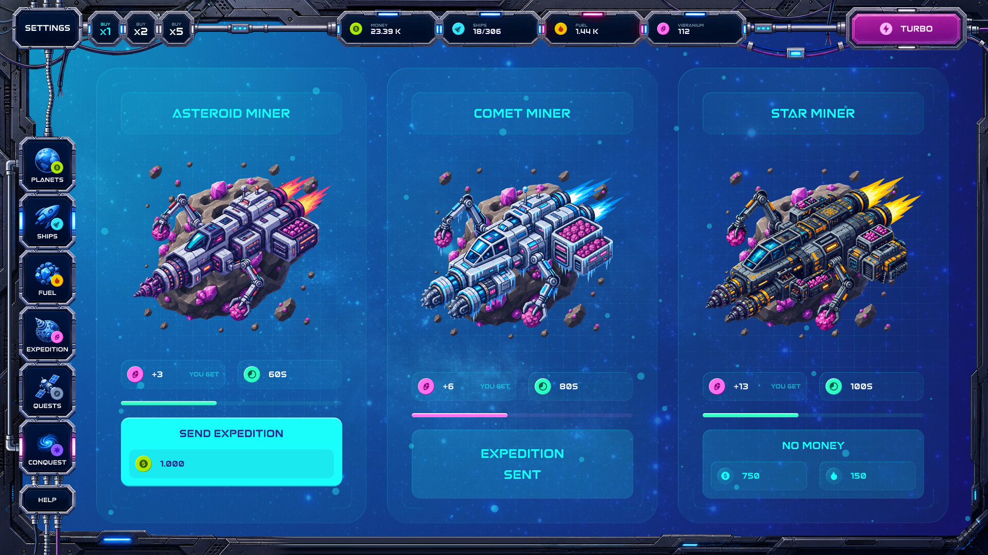 Galaxy Exodus screenshot 4