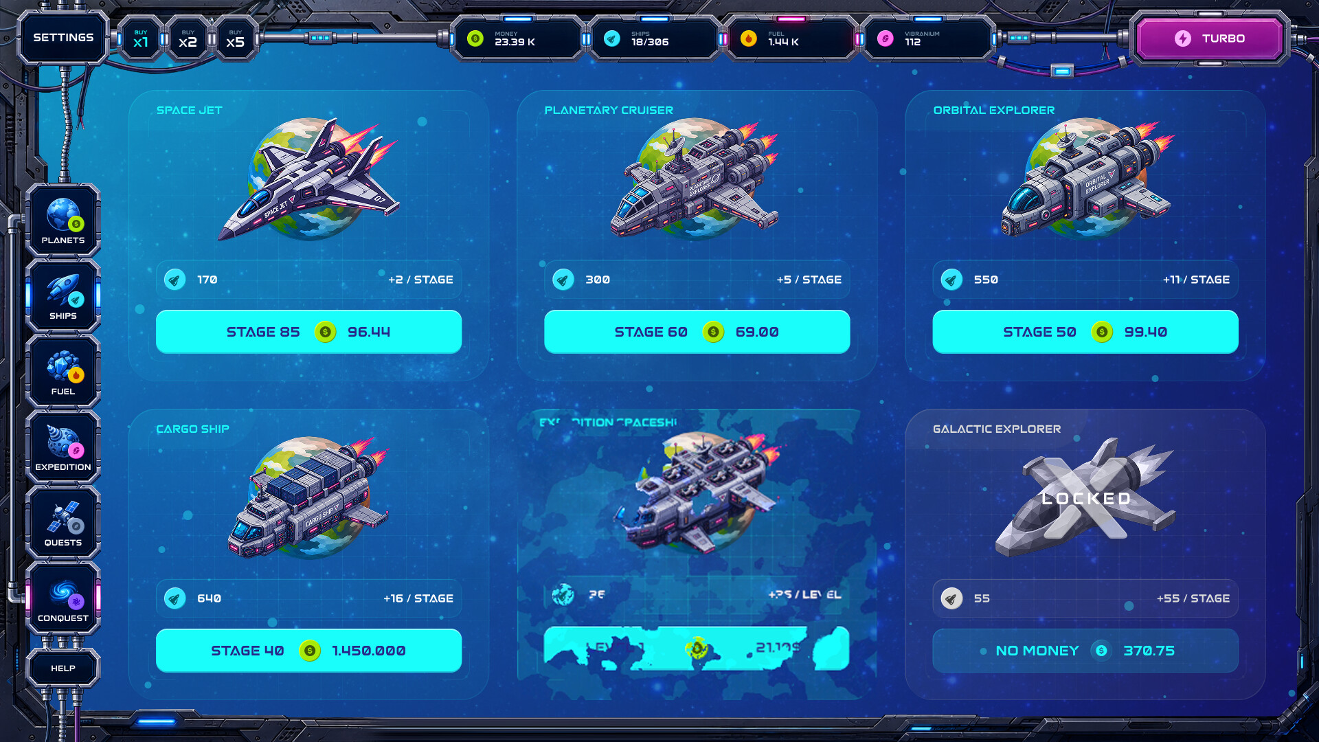 Galaxy Exodus screenshot 2